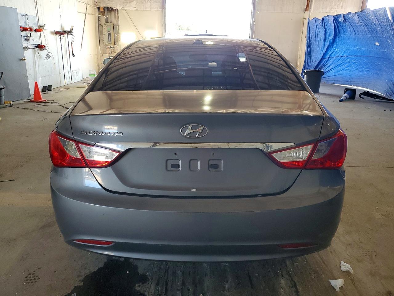 2013 Hyundai Sonata Gls Gray vin: 5NPEB4AC6DH581089