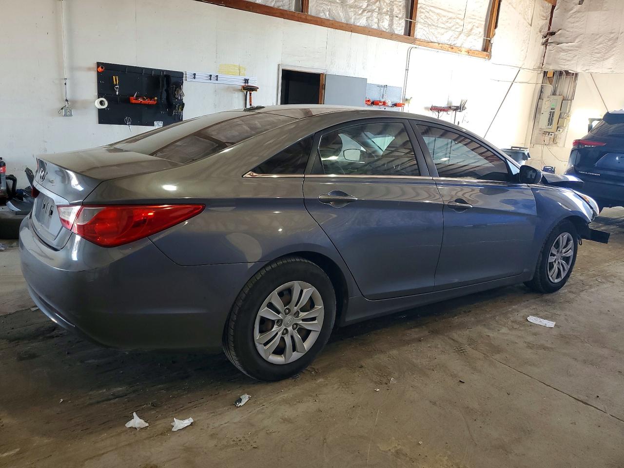2013 Hyundai Sonata Gls Gray vin: 5NPEB4AC6DH581089