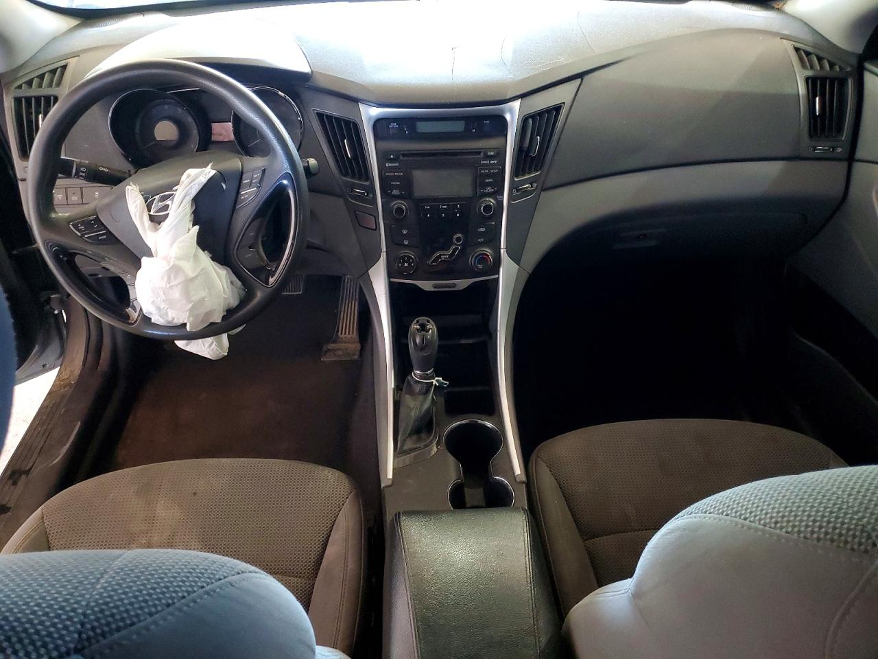 2013 Hyundai Sonata Gls Gray vin: 5NPEB4AC6DH581089