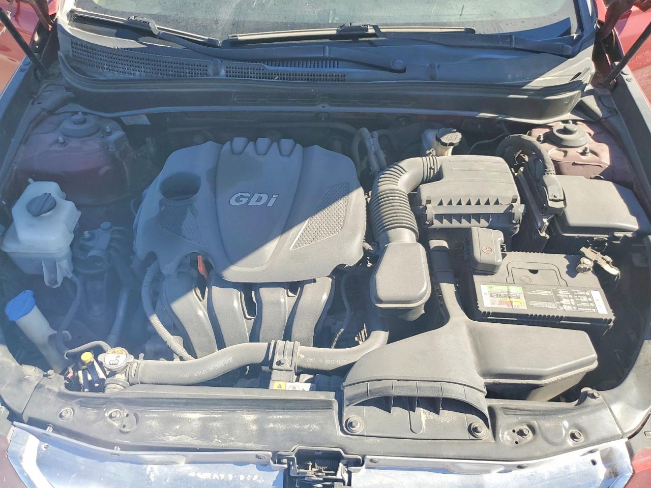 2013 Hyundai Sonata Gls Red vin: 5NPEB4AC6DH585532