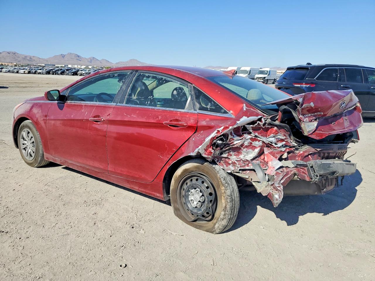 2013 Hyundai Sonata Gls Red vin: 5NPEB4AC6DH585532