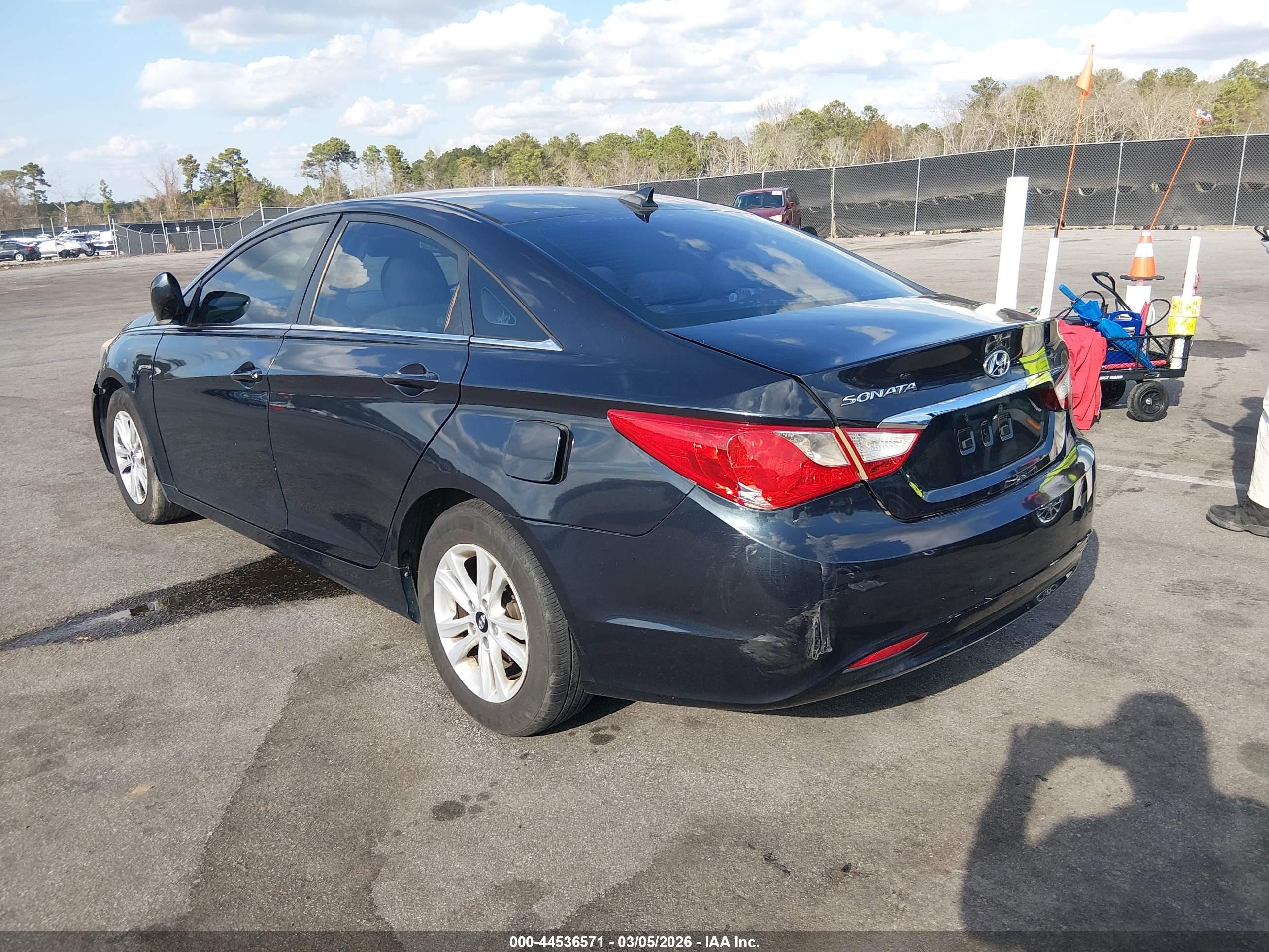 2013 Hyundai Sonata Gls Dark Blue vin: 5NPEB4AC6DH586549