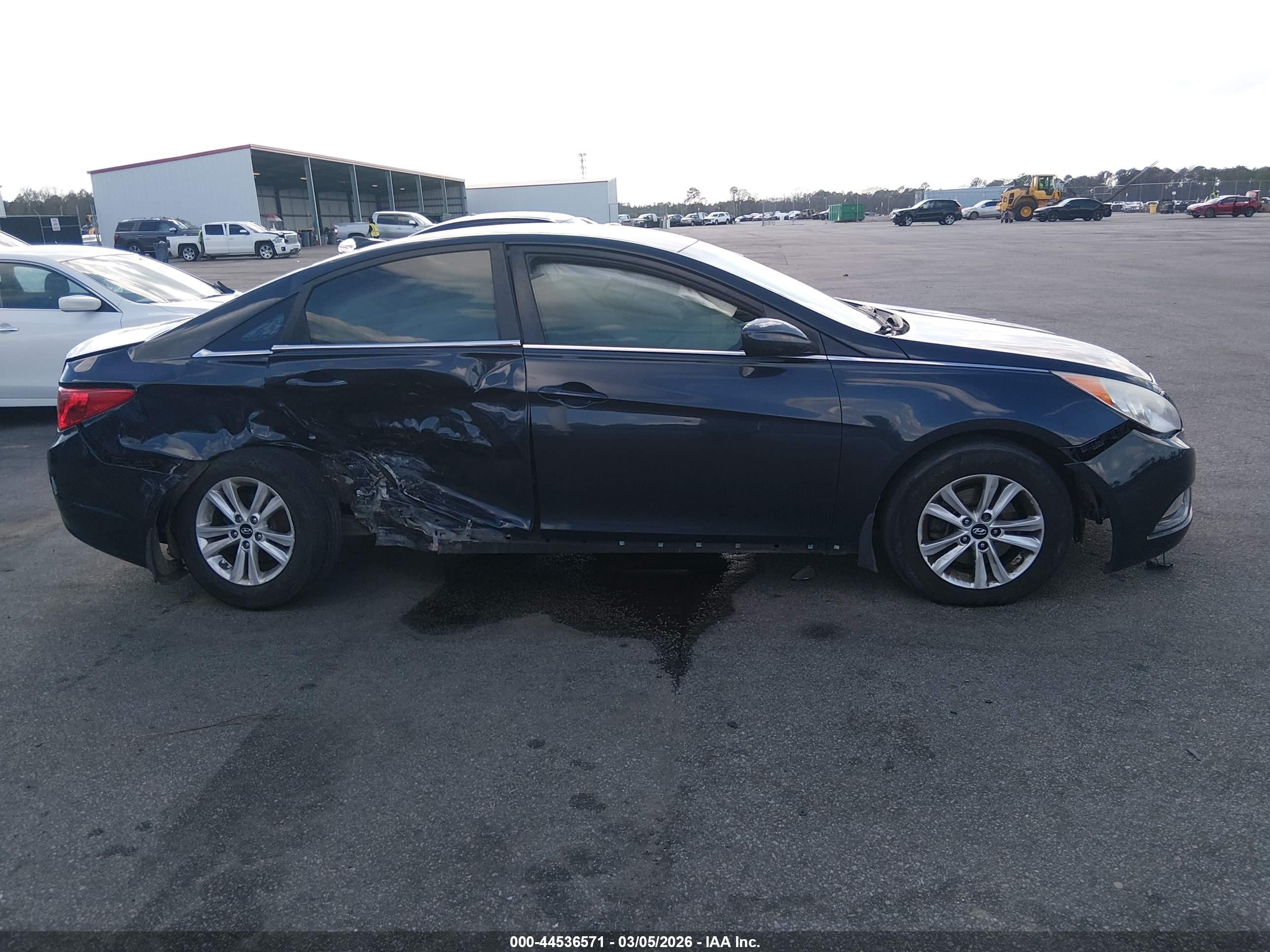 2013 Hyundai Sonata Gls Dark Blue vin: 5NPEB4AC6DH586549