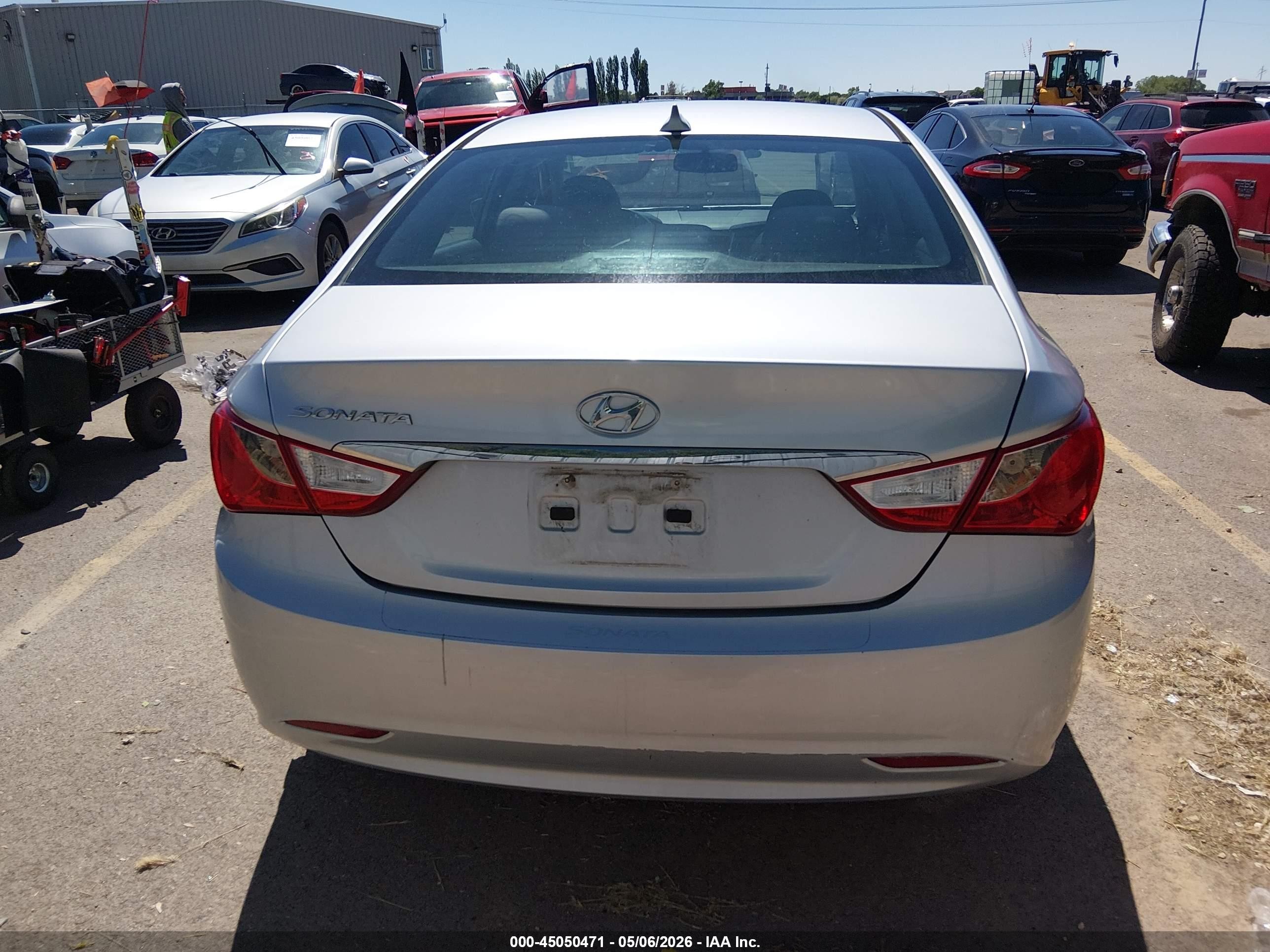 2013 Hyundai Sonata Gls Silver vin: 5NPEB4AC6DH589399