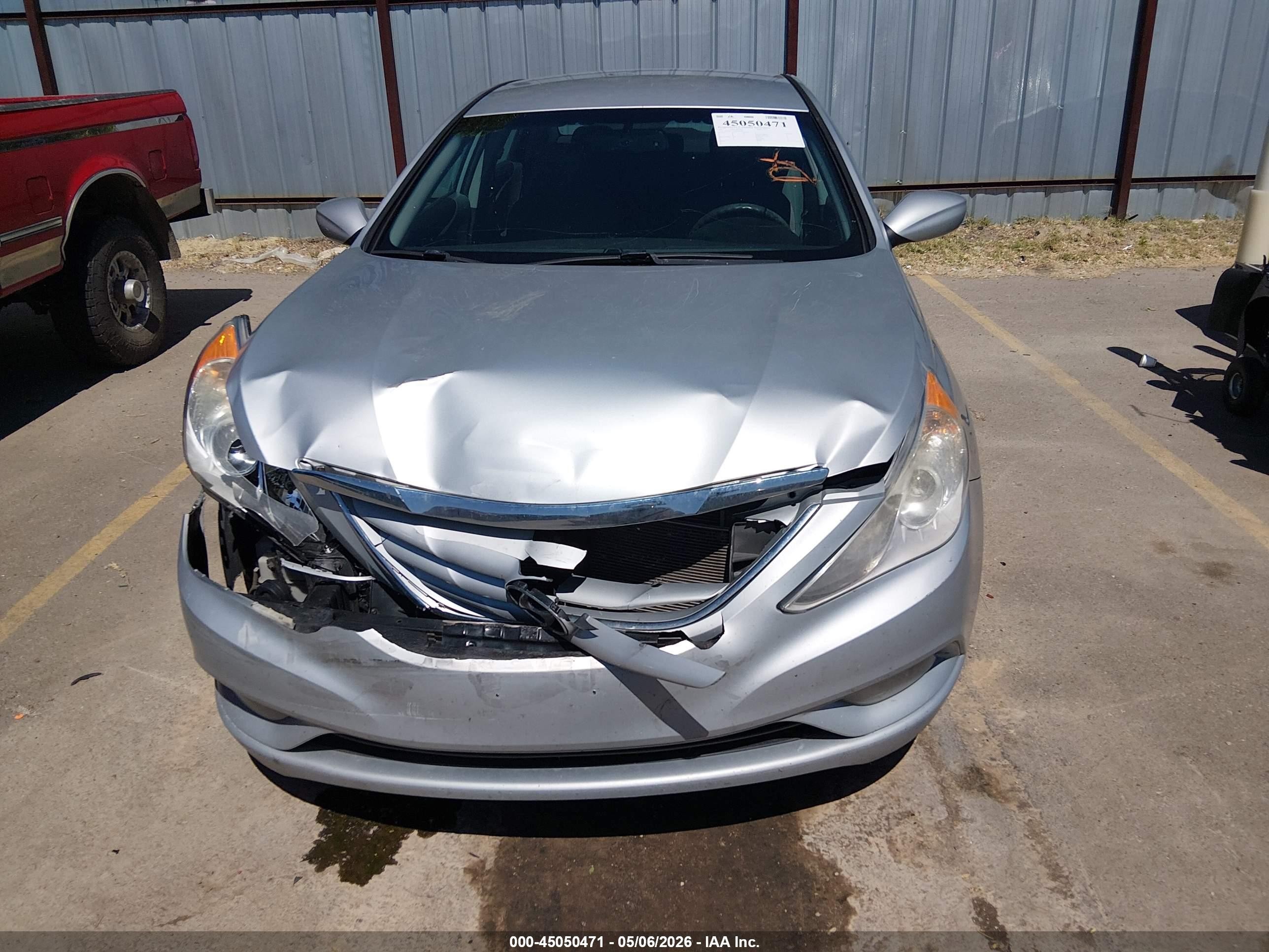 2013 Hyundai Sonata Gls Silver vin: 5NPEB4AC6DH589399