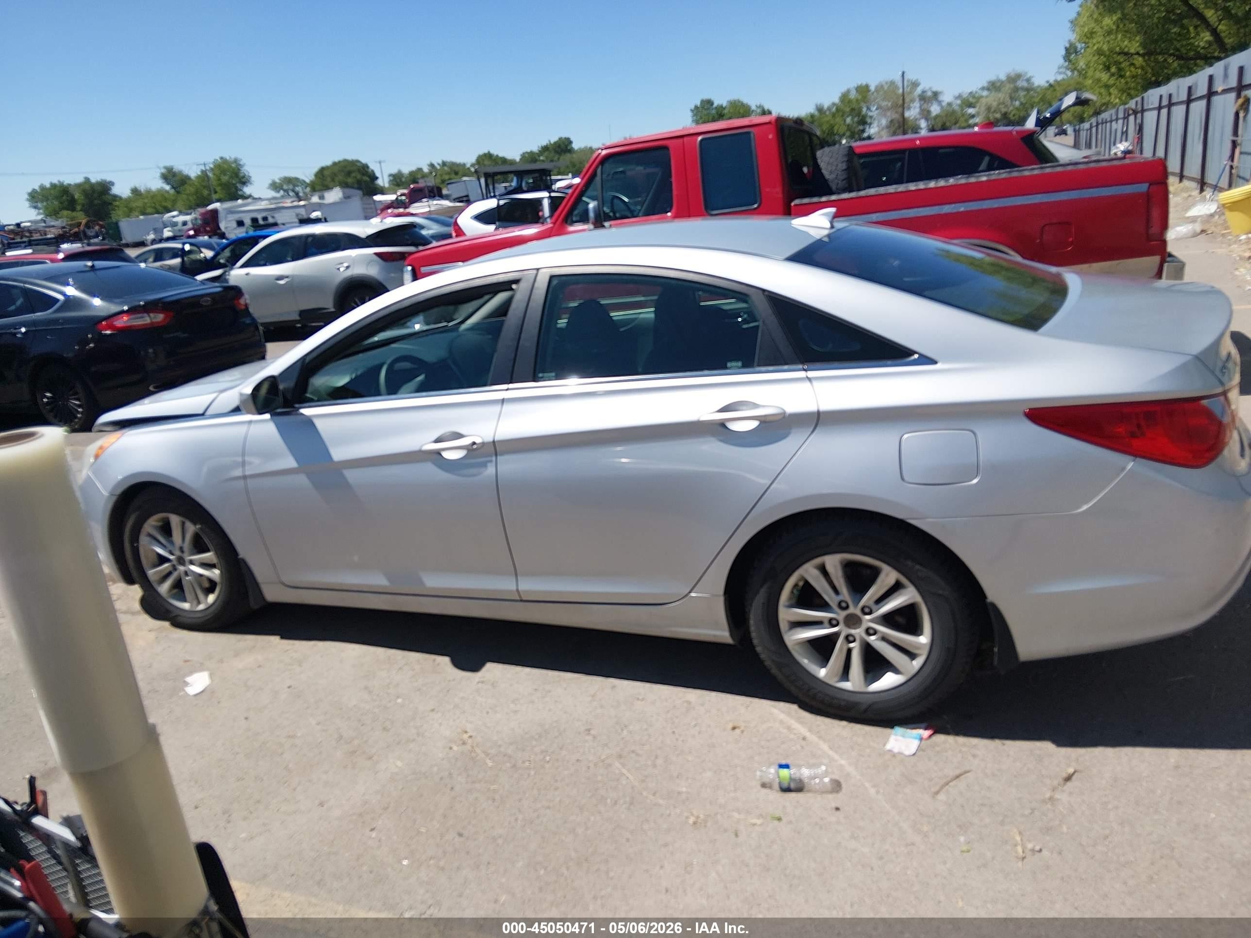 2013 Hyundai Sonata Gls Silver vin: 5NPEB4AC6DH589399
