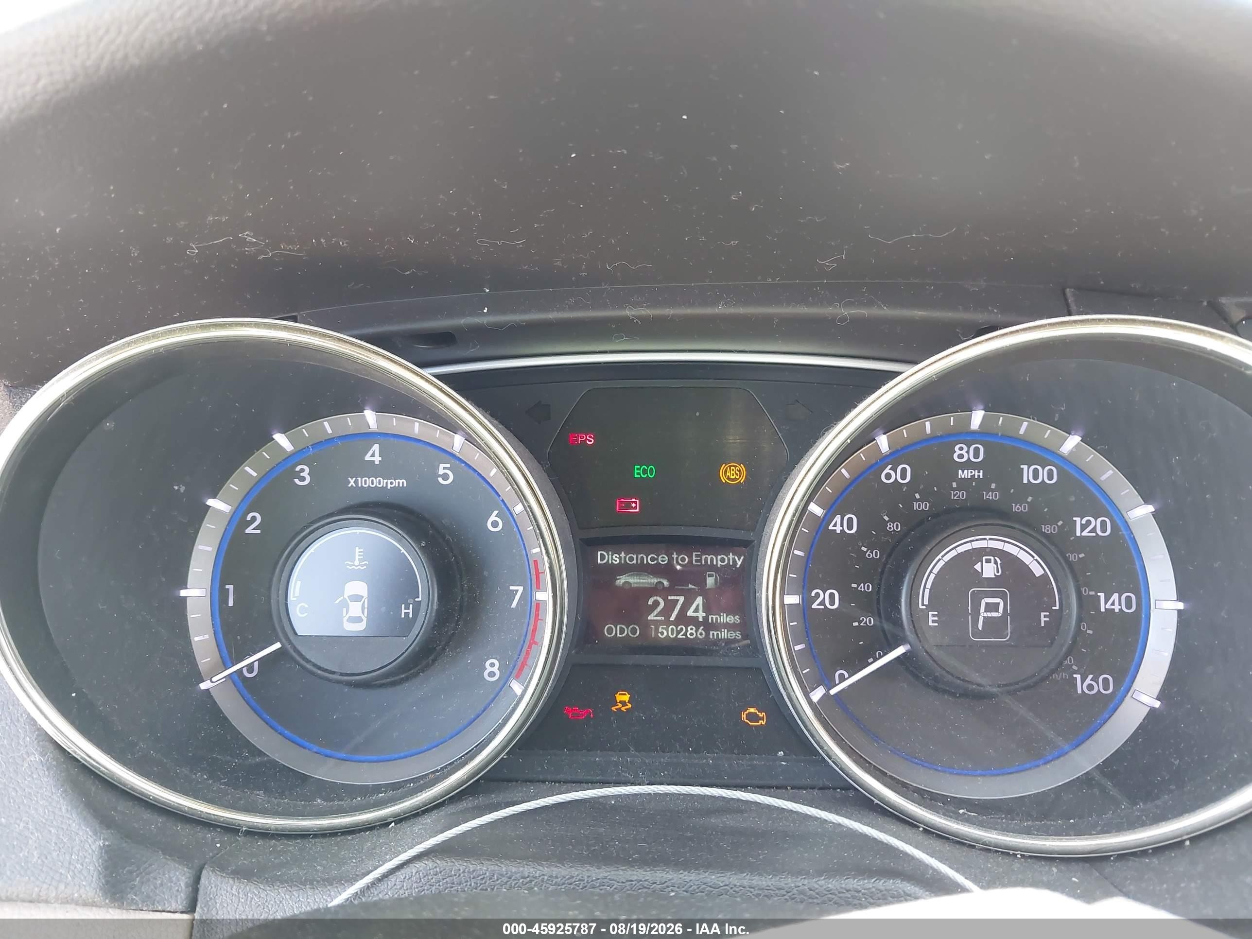 2013 Hyundai Sonata Gls White vin: 5NPEB4AC6DH593629