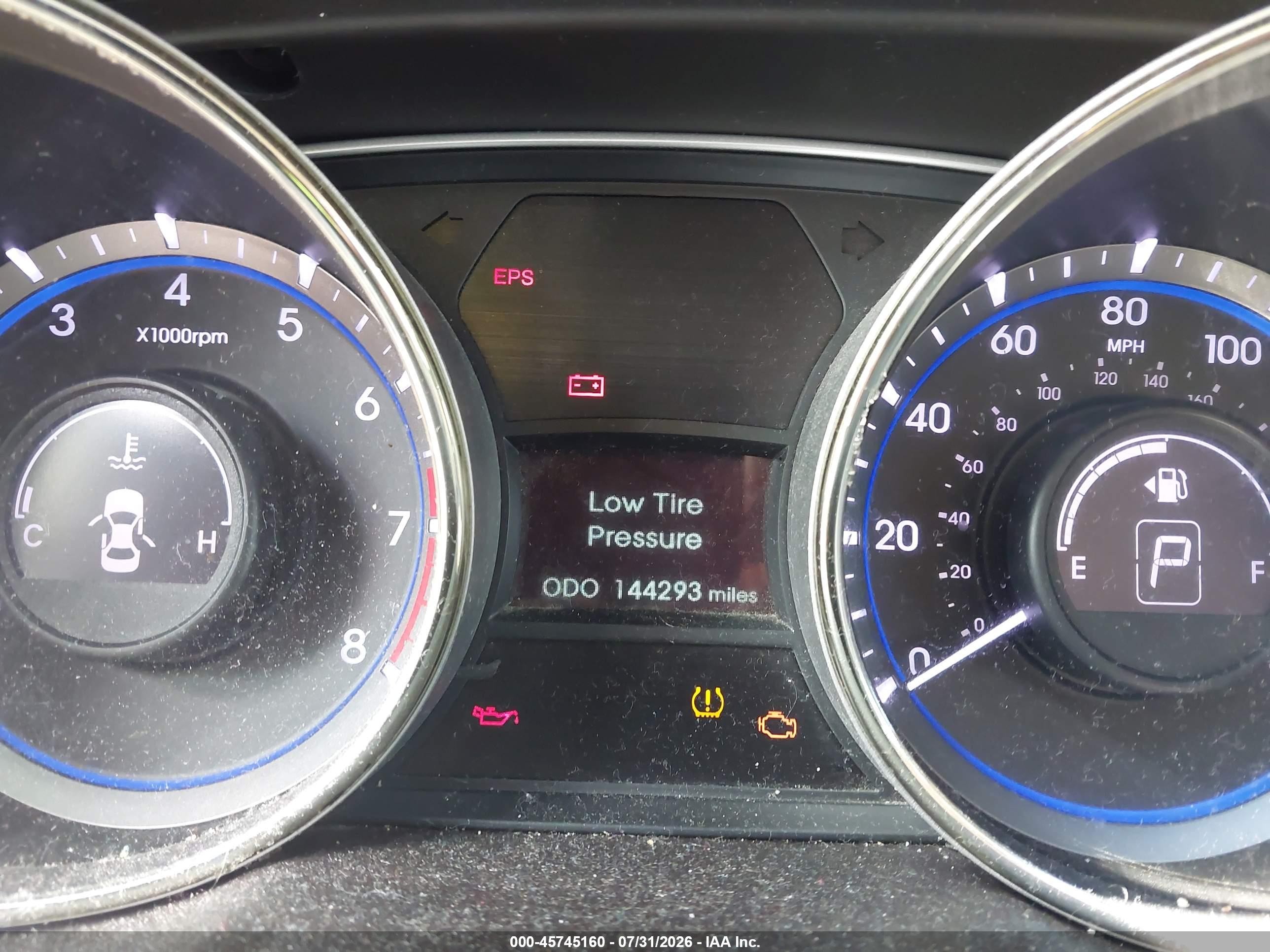 2013 Hyundai Sonata Gls White vin: 5NPEB4AC6DH598023