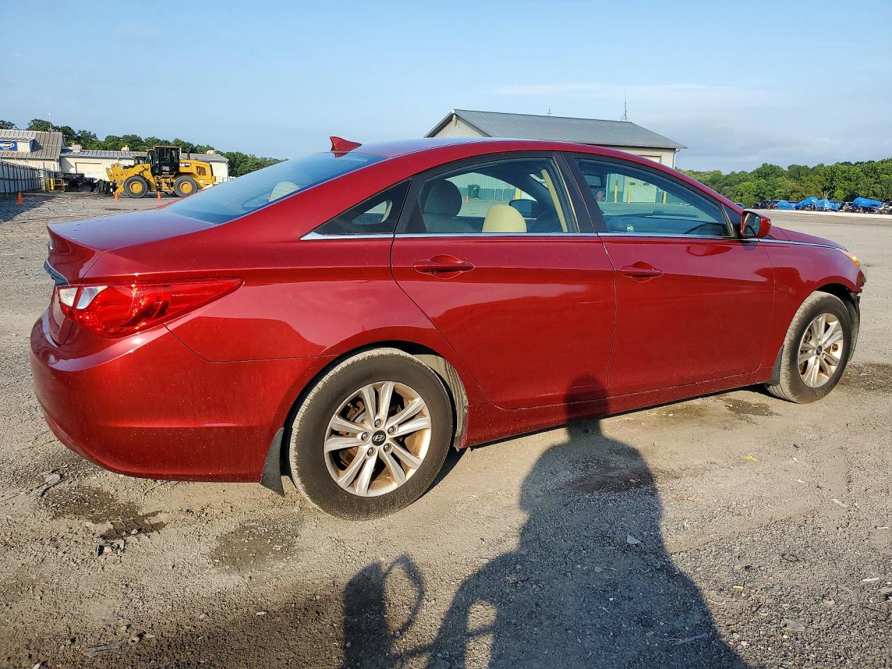 2013 Hyundai Sonata Gls Red vin: 5NPEB4AC6DH600479