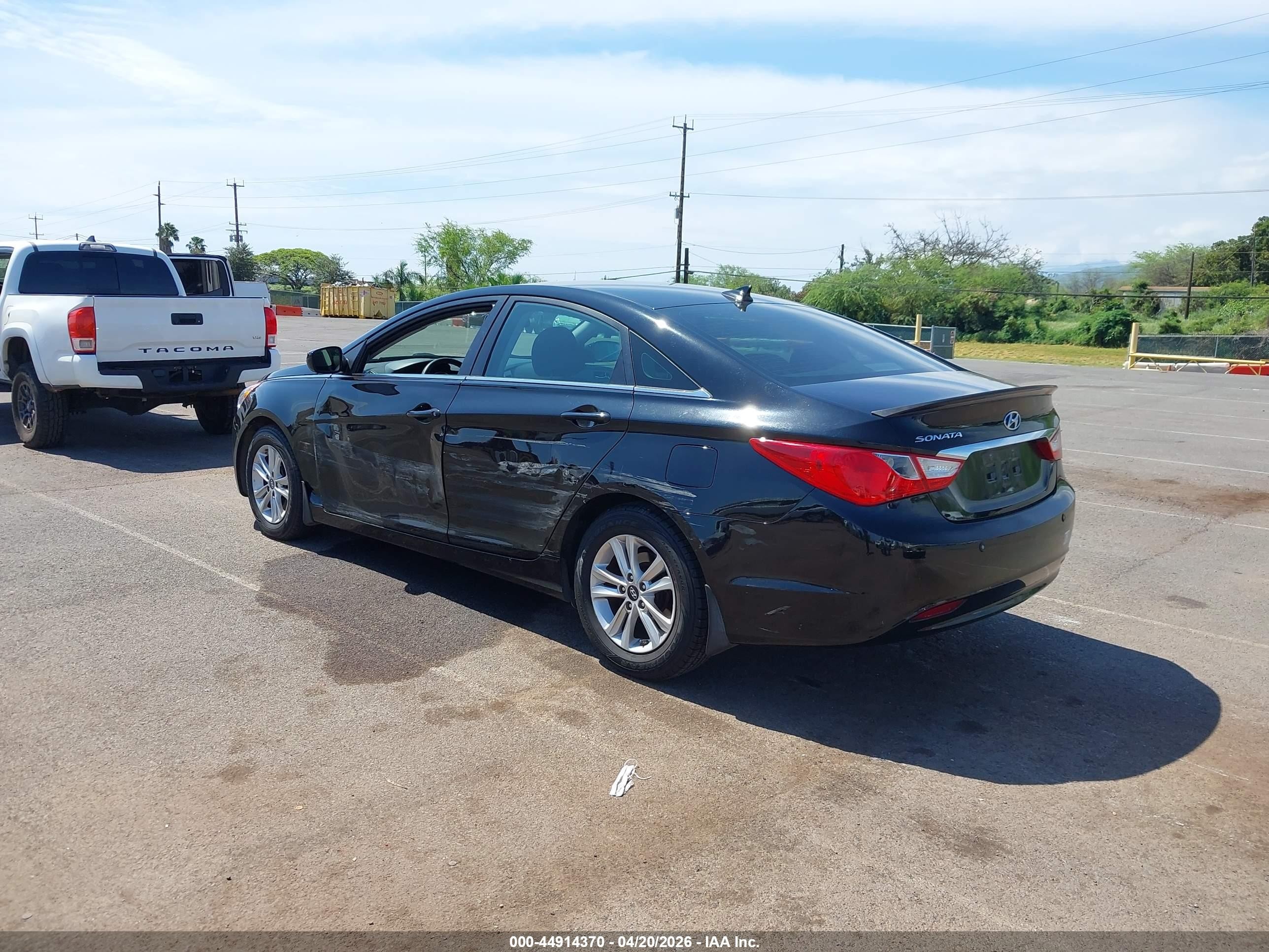 2013 Hyundai Sonata Gls Black vin: 5NPEB4AC6DH601535
