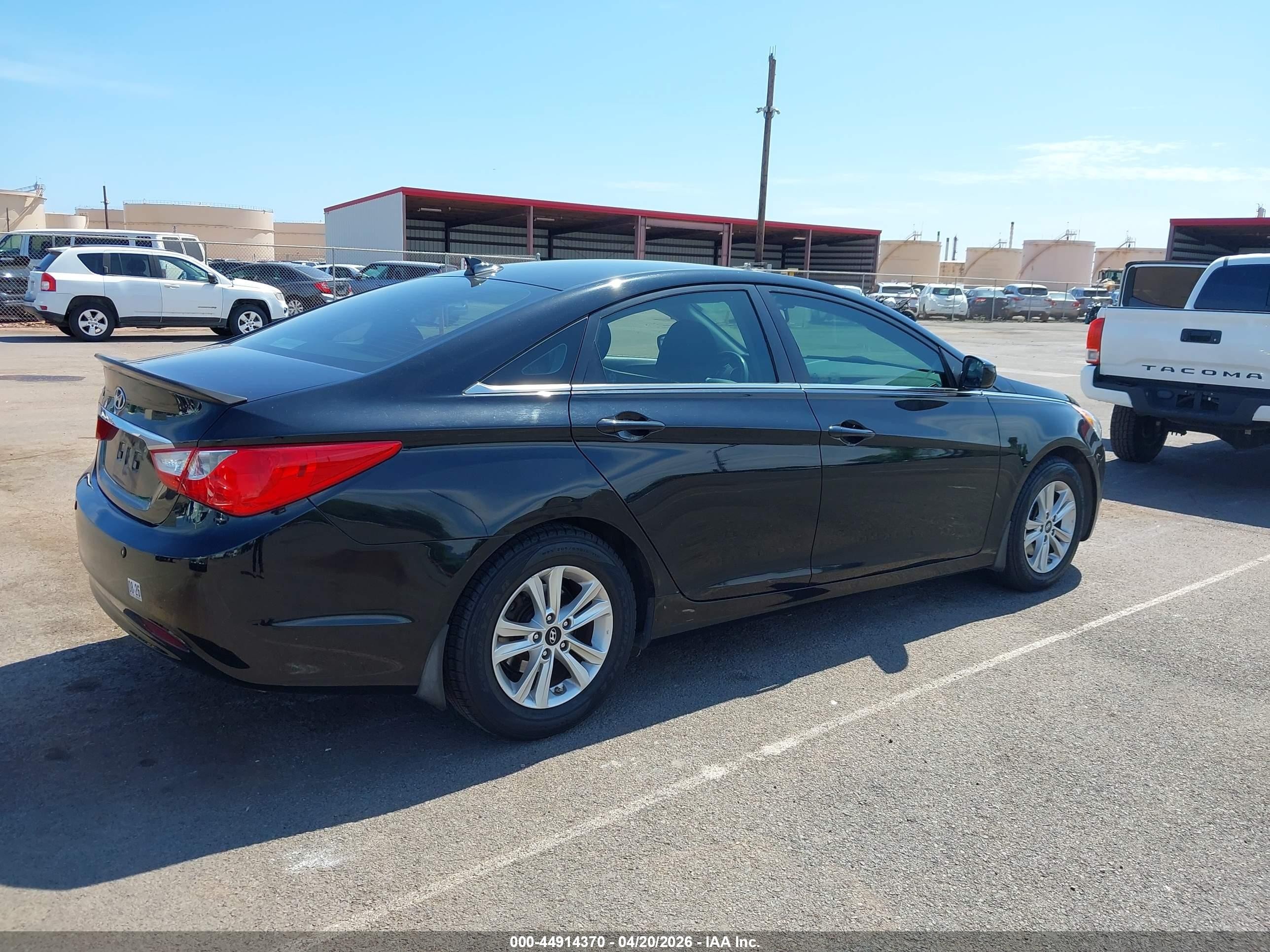 2013 Hyundai Sonata Gls Black vin: 5NPEB4AC6DH601535