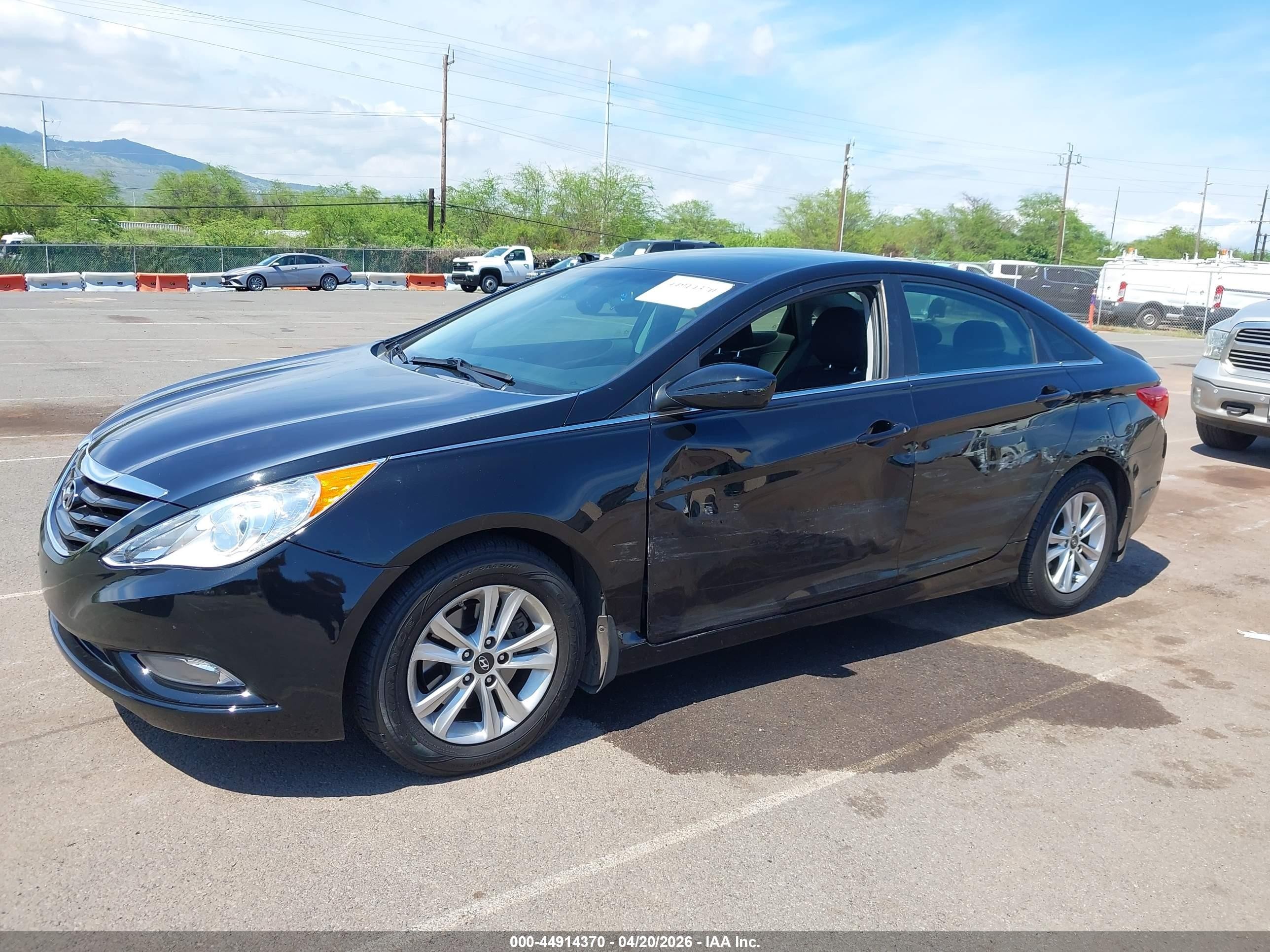 2013 Hyundai Sonata Gls Black vin: 5NPEB4AC6DH601535