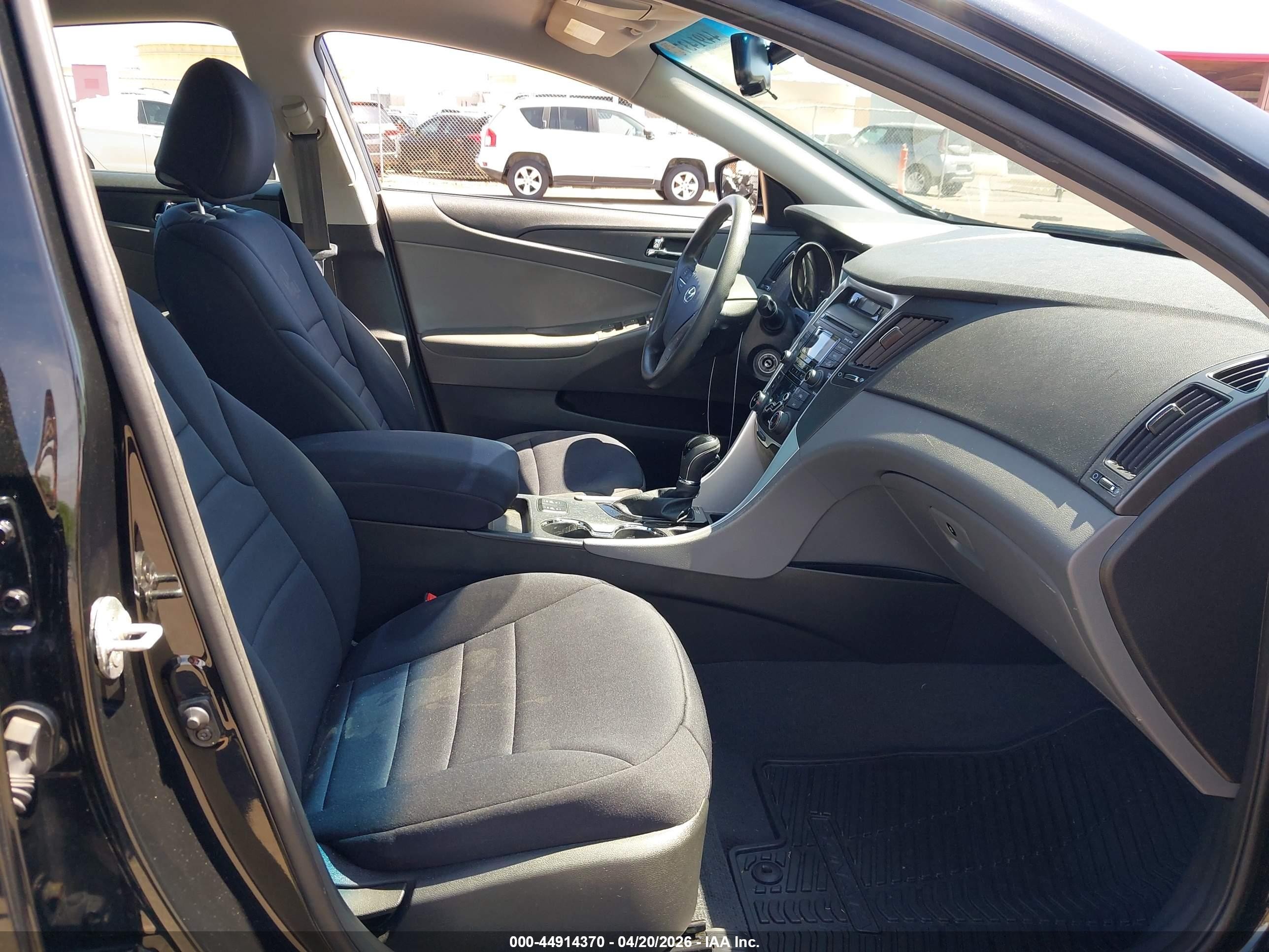2013 Hyundai Sonata Gls Black vin: 5NPEB4AC6DH601535