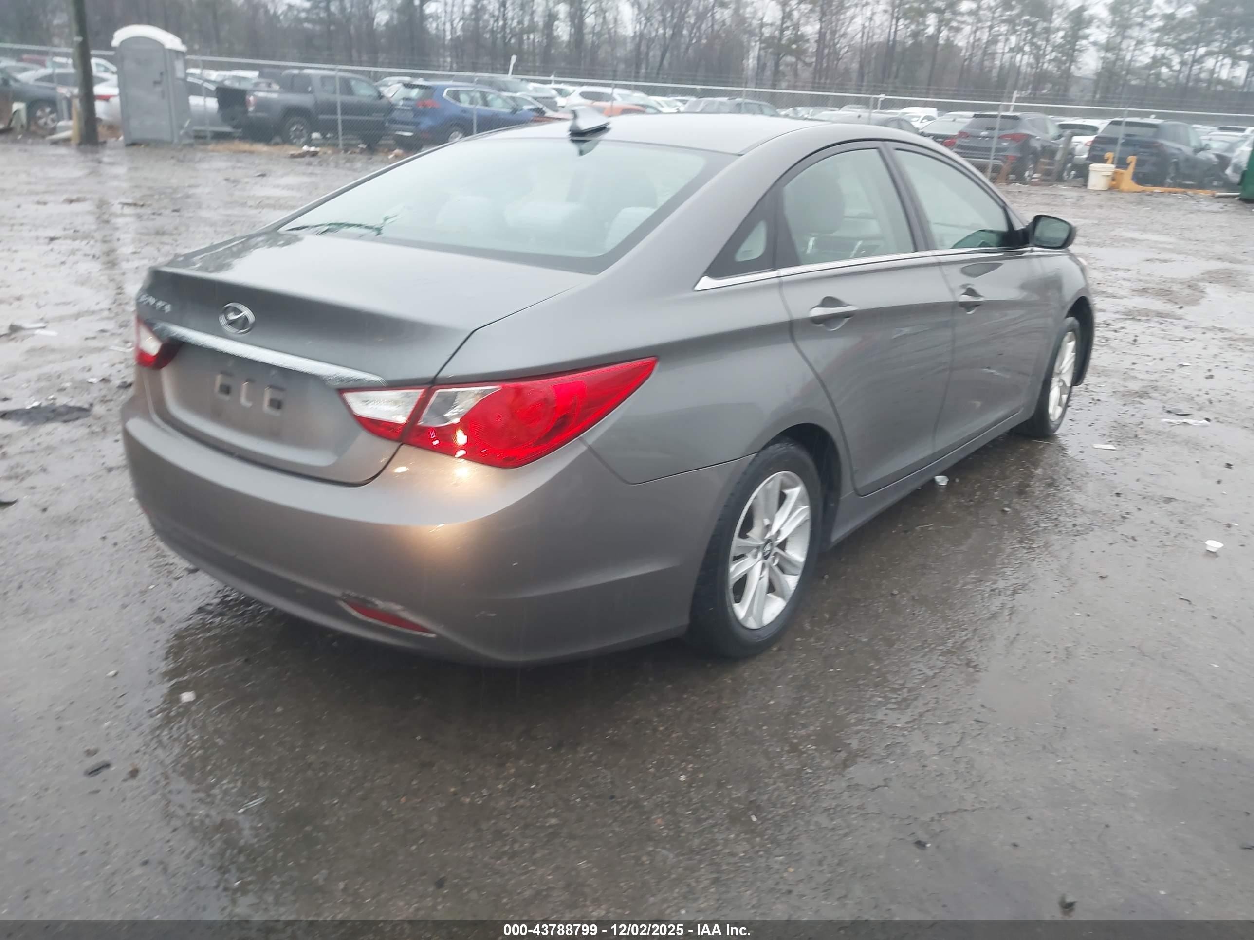 2013 Hyundai Sonata Gls Черный vin: 5NPEB4AC6DH615368