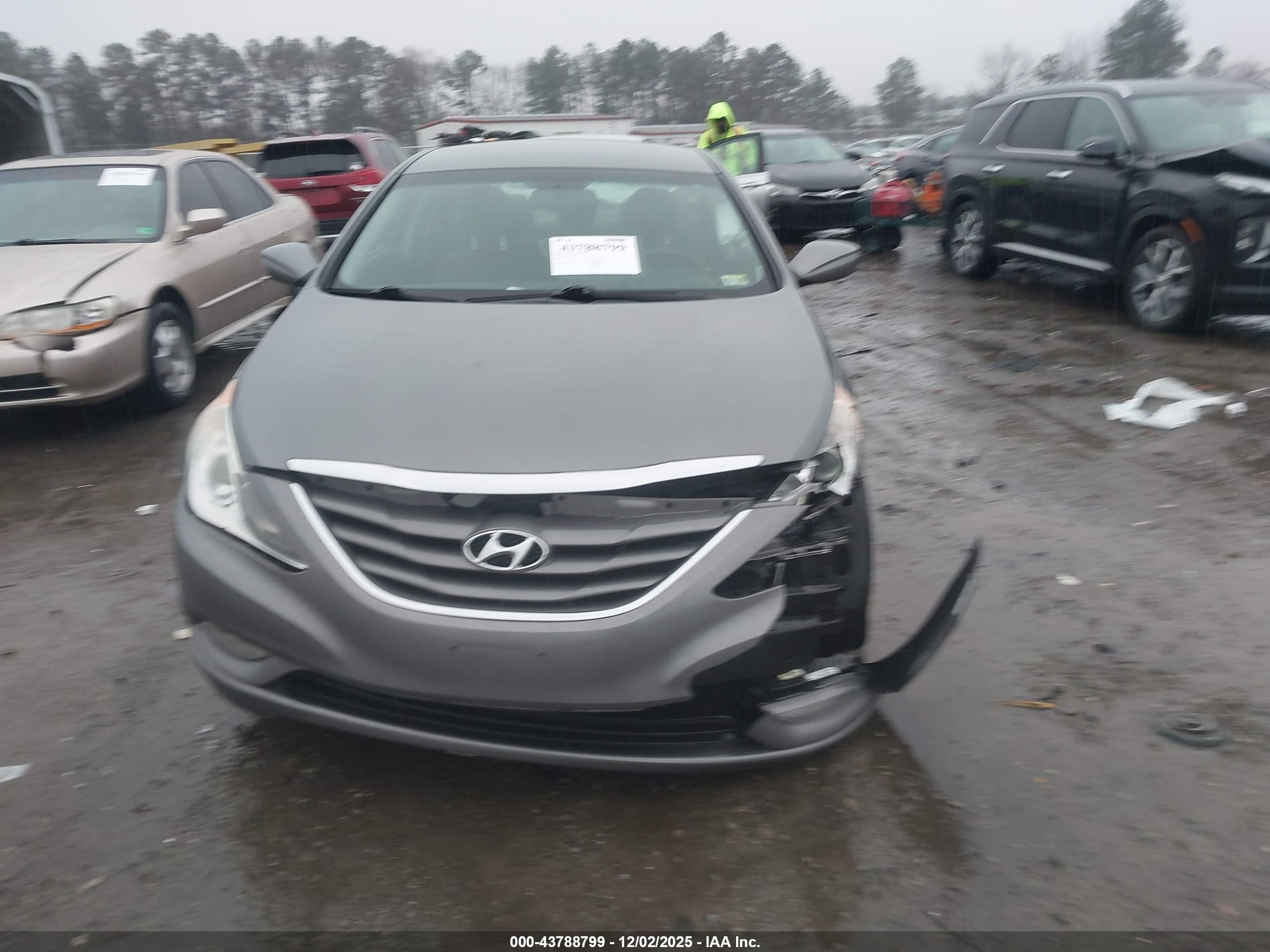 2013 Hyundai Sonata Gls Черный vin: 5NPEB4AC6DH615368