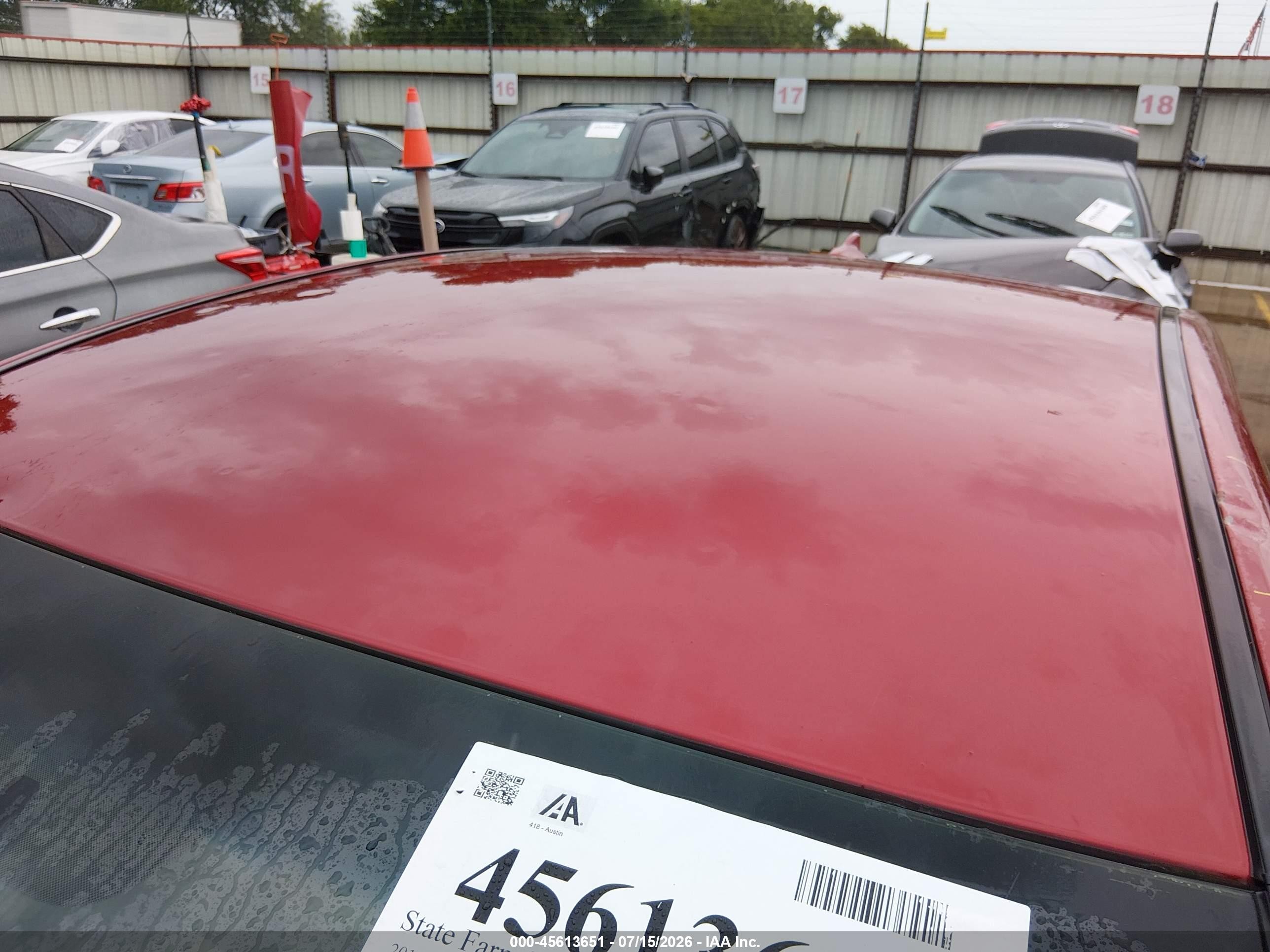 2013 Hyundai Sonata Gls Red vin: 5NPEB4AC6DH621199