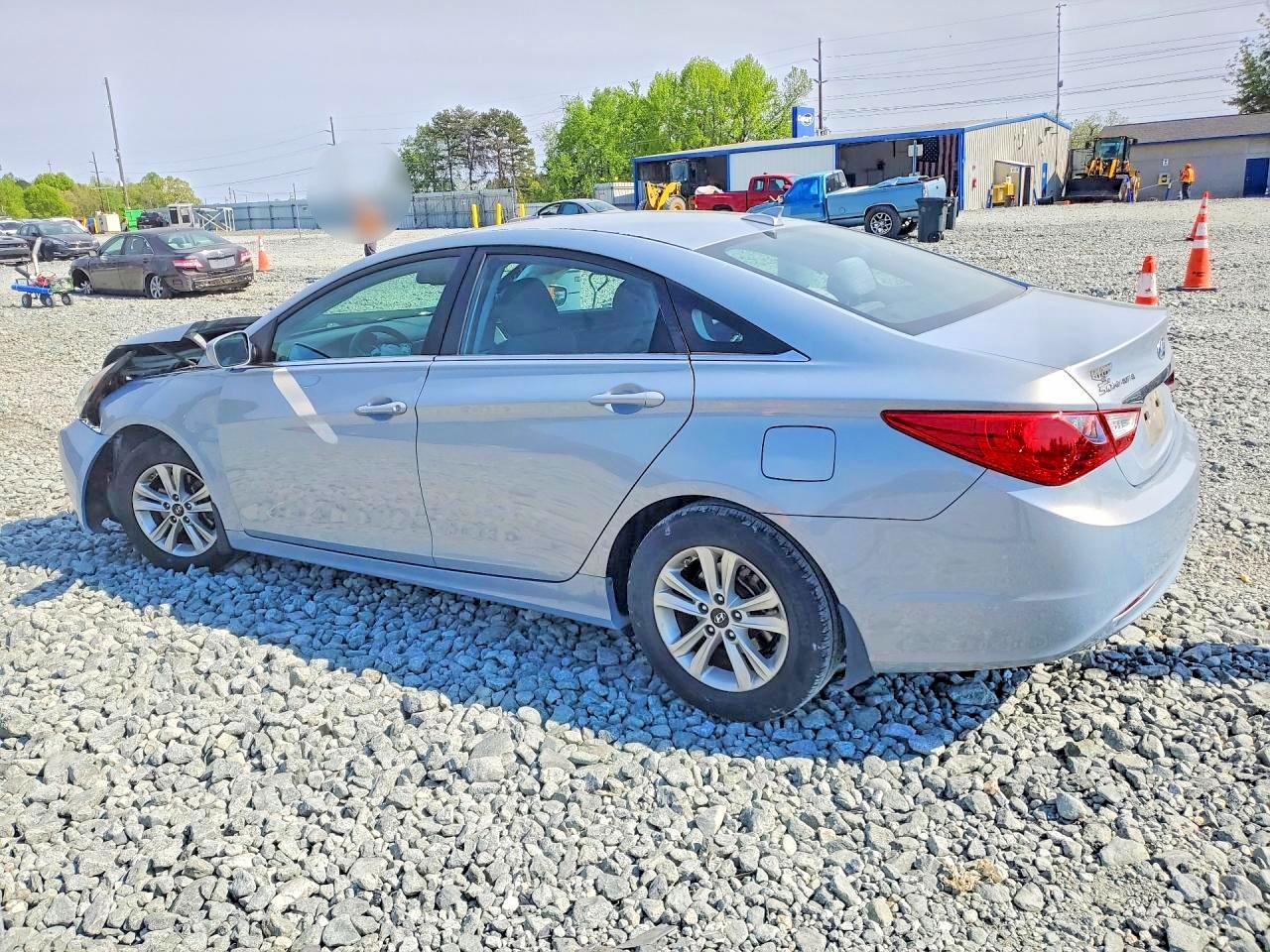 2013 Hyundai Sonata Gls Silver vin: 5NPEB4AC6DH627164
