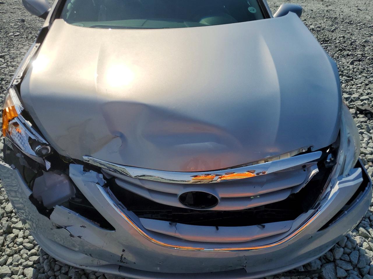 2013 Hyundai Sonata Gls Silver vin: 5NPEB4AC6DH627164
