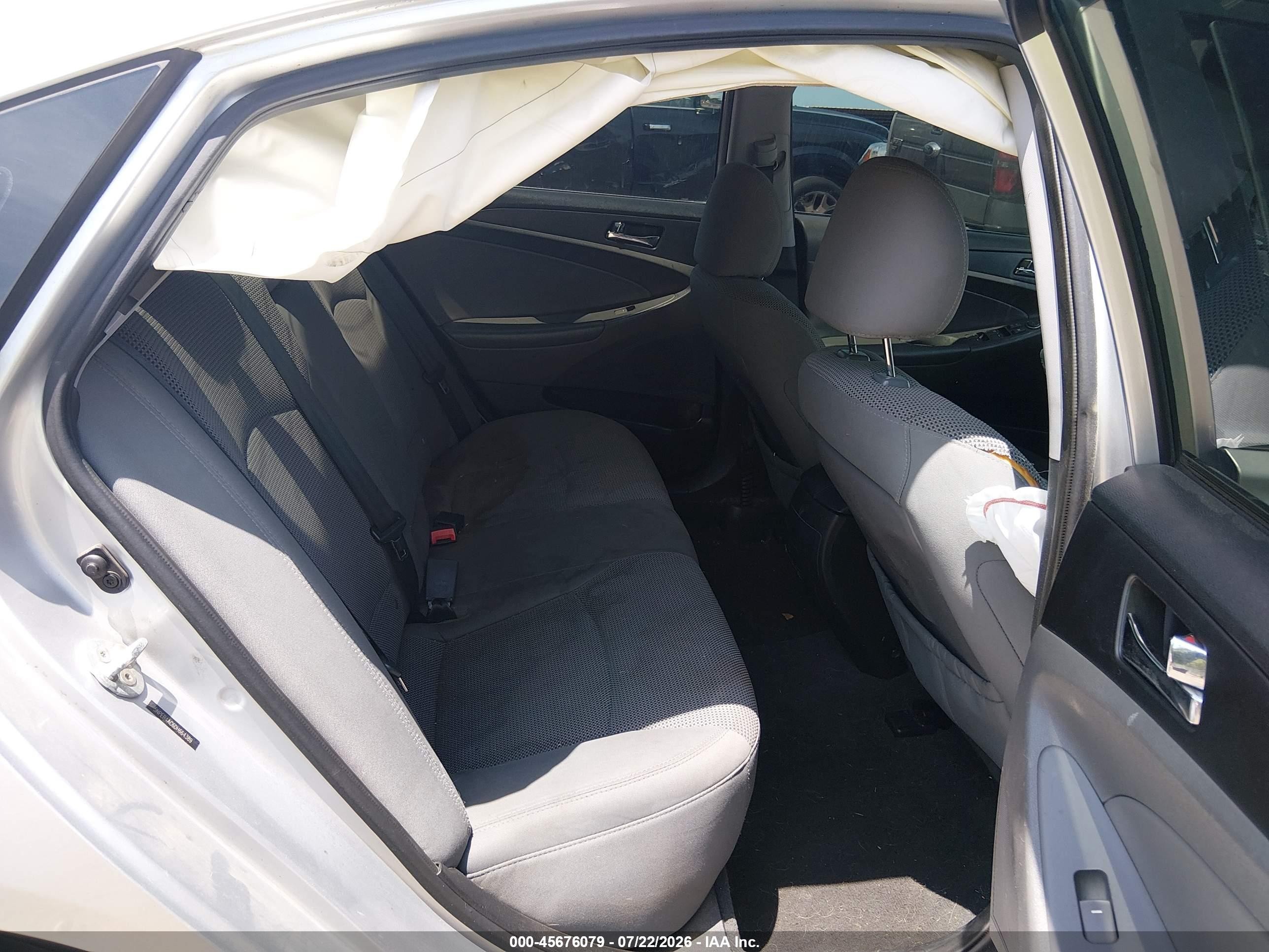 2013 Hyundai Sonata Gls Silver vin: 5NPEB4AC6DH664389
