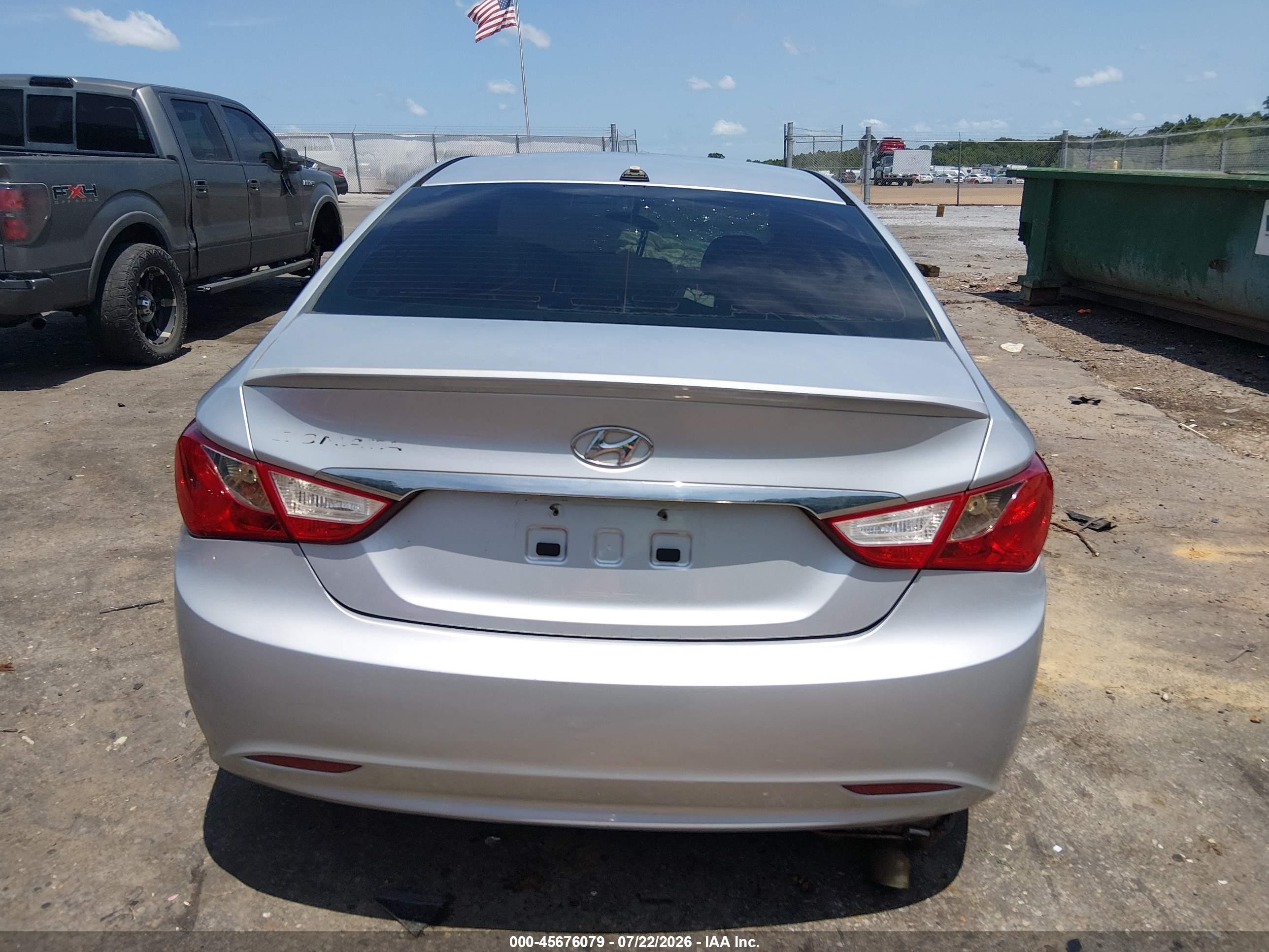 2013 Hyundai Sonata Gls Silver vin: 5NPEB4AC6DH664389