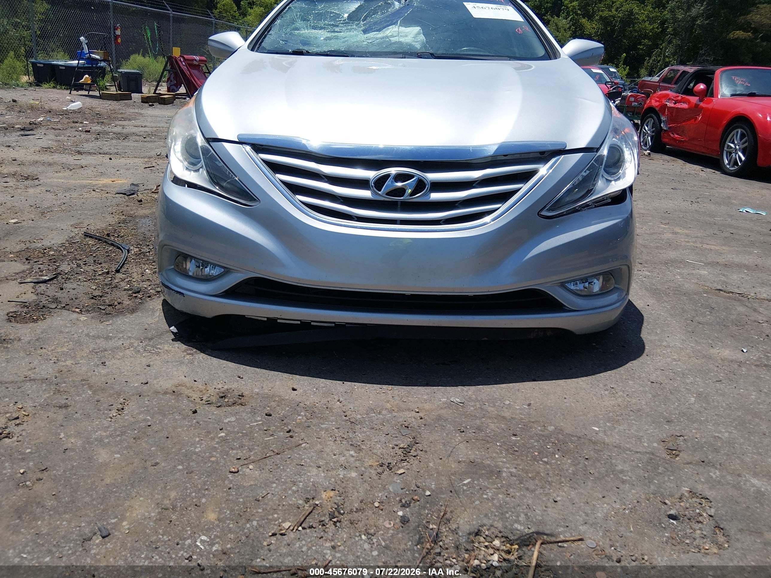 2013 Hyundai Sonata Gls Silver vin: 5NPEB4AC6DH664389