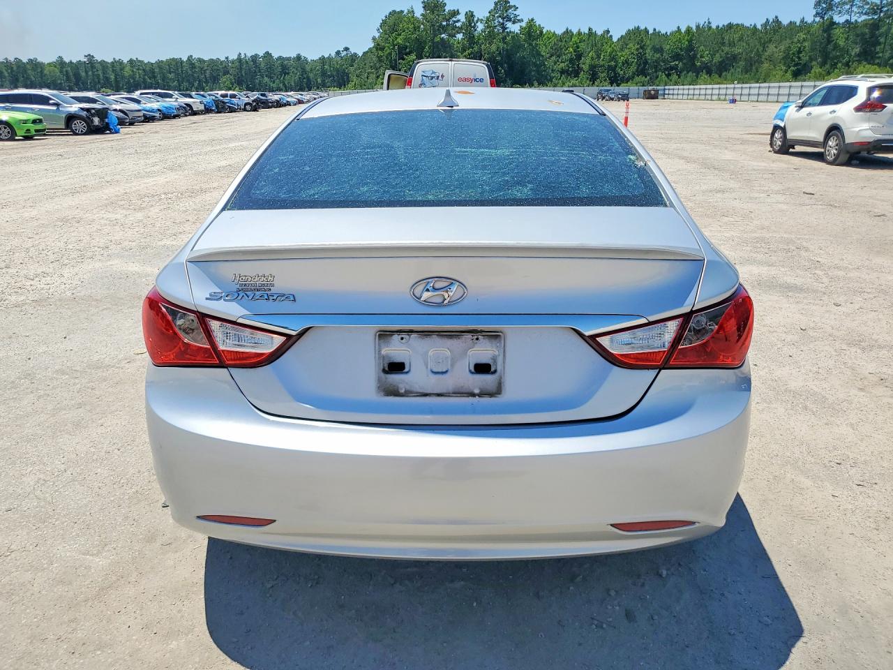 2013 Hyundai Sonata Gls Silver vin: 5NPEB4AC6DH668099