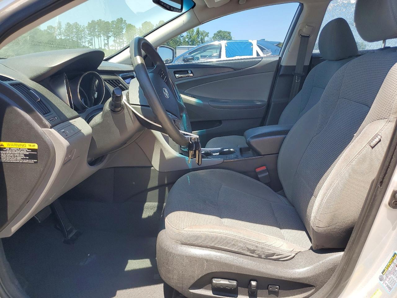 2013 Hyundai Sonata Gls Silver vin: 5NPEB4AC6DH668099