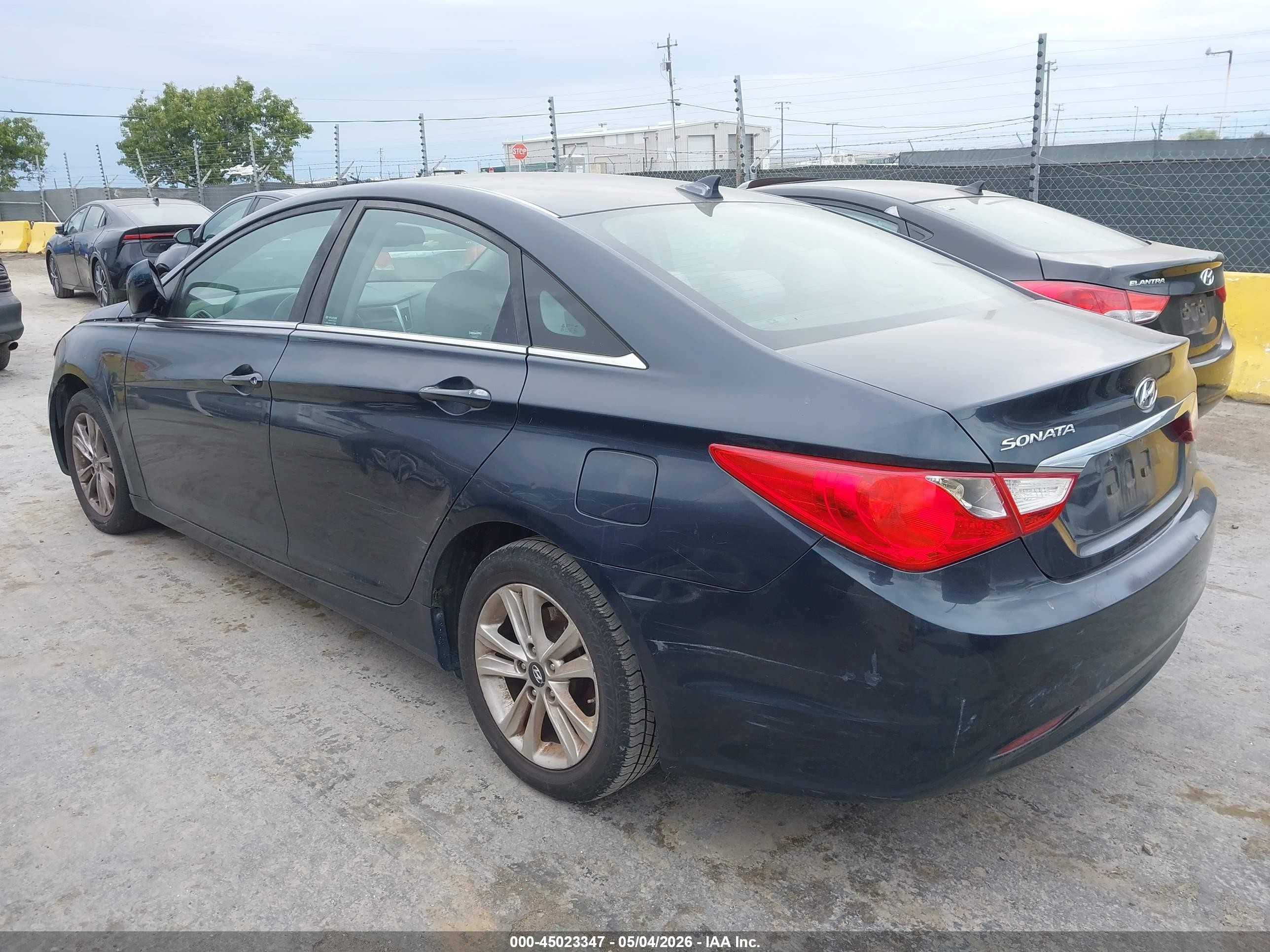 2013 Hyundai Sonata Gls Blue vin: 5NPEB4AC6DH668846