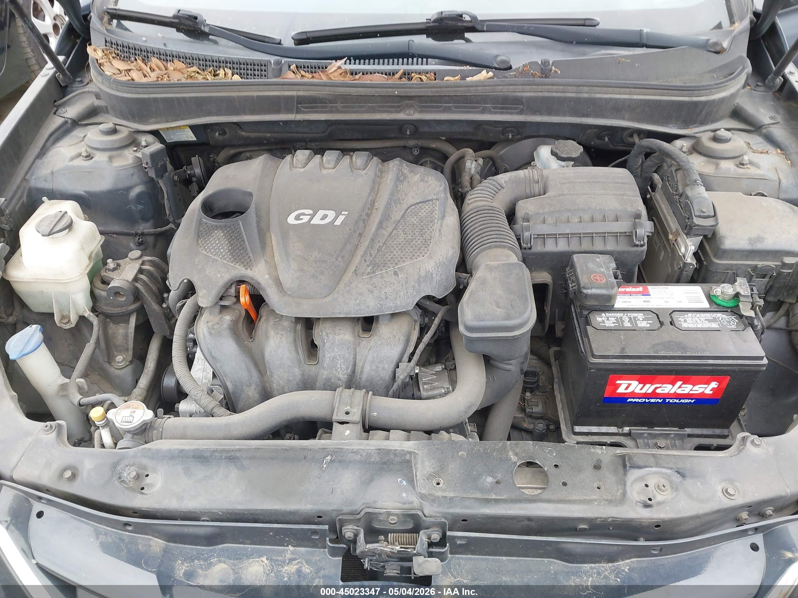 2013 Hyundai Sonata Gls Blue vin: 5NPEB4AC6DH668846