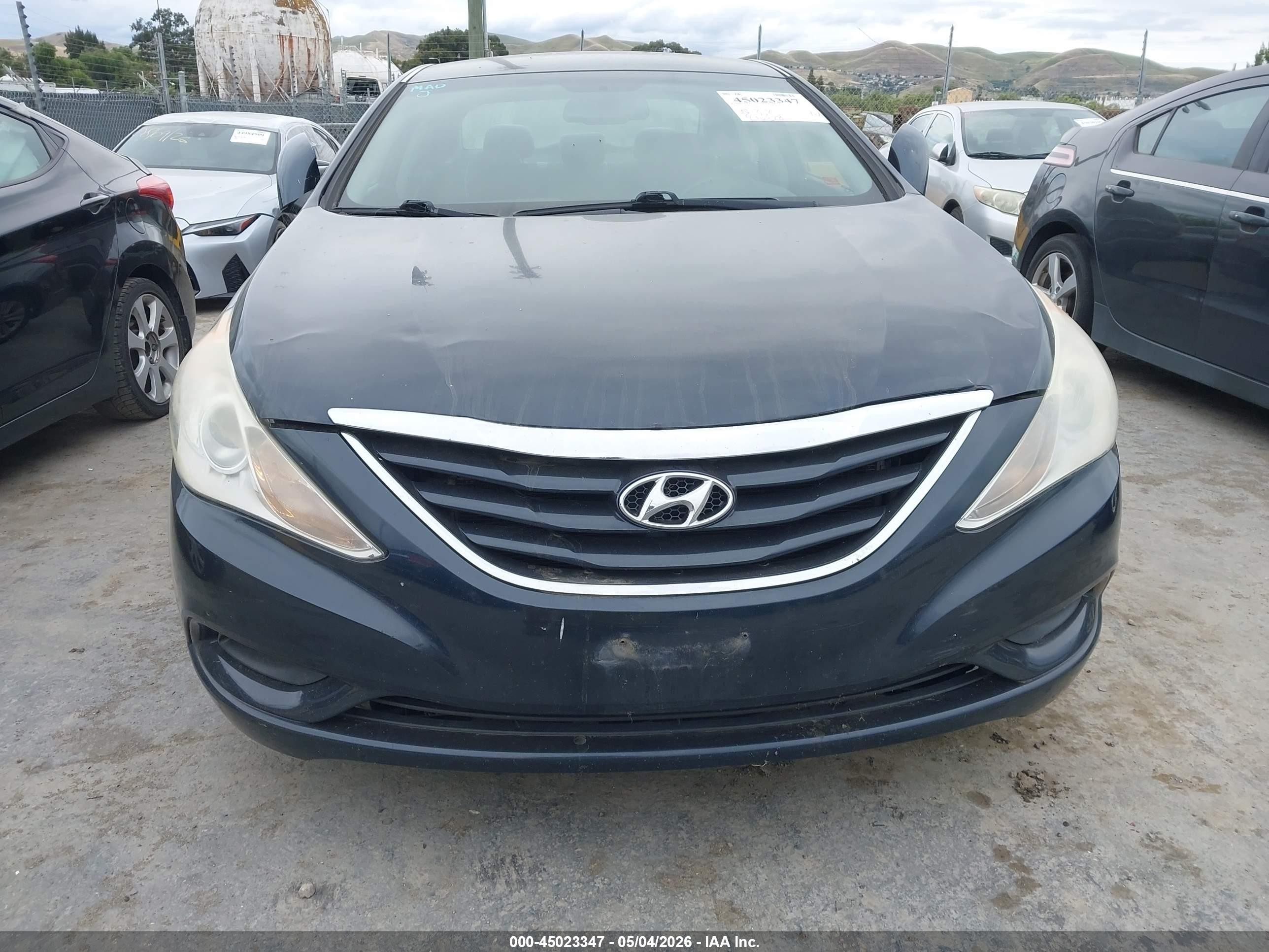 2013 Hyundai Sonata Gls Blue vin: 5NPEB4AC6DH668846