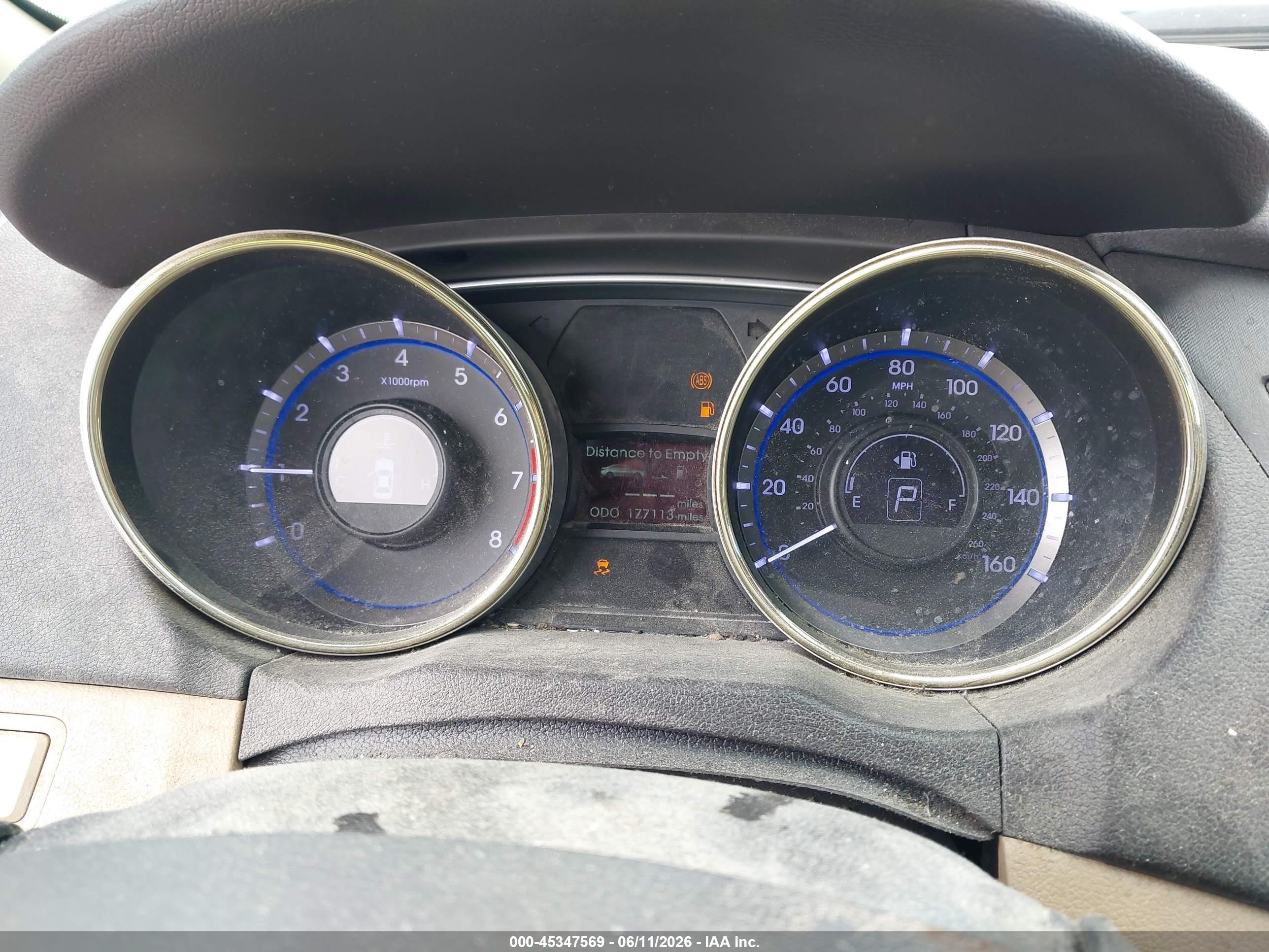 2013 Hyundai Sonata Gls White vin: 5NPEB4AC6DH670371
