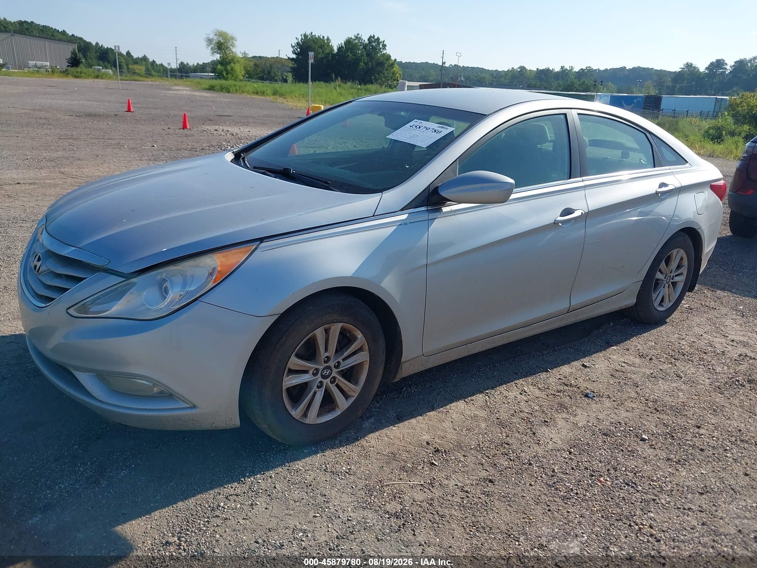 2013 Hyundai Sonata Gls Silver vin: 5NPEB4AC6DH671780