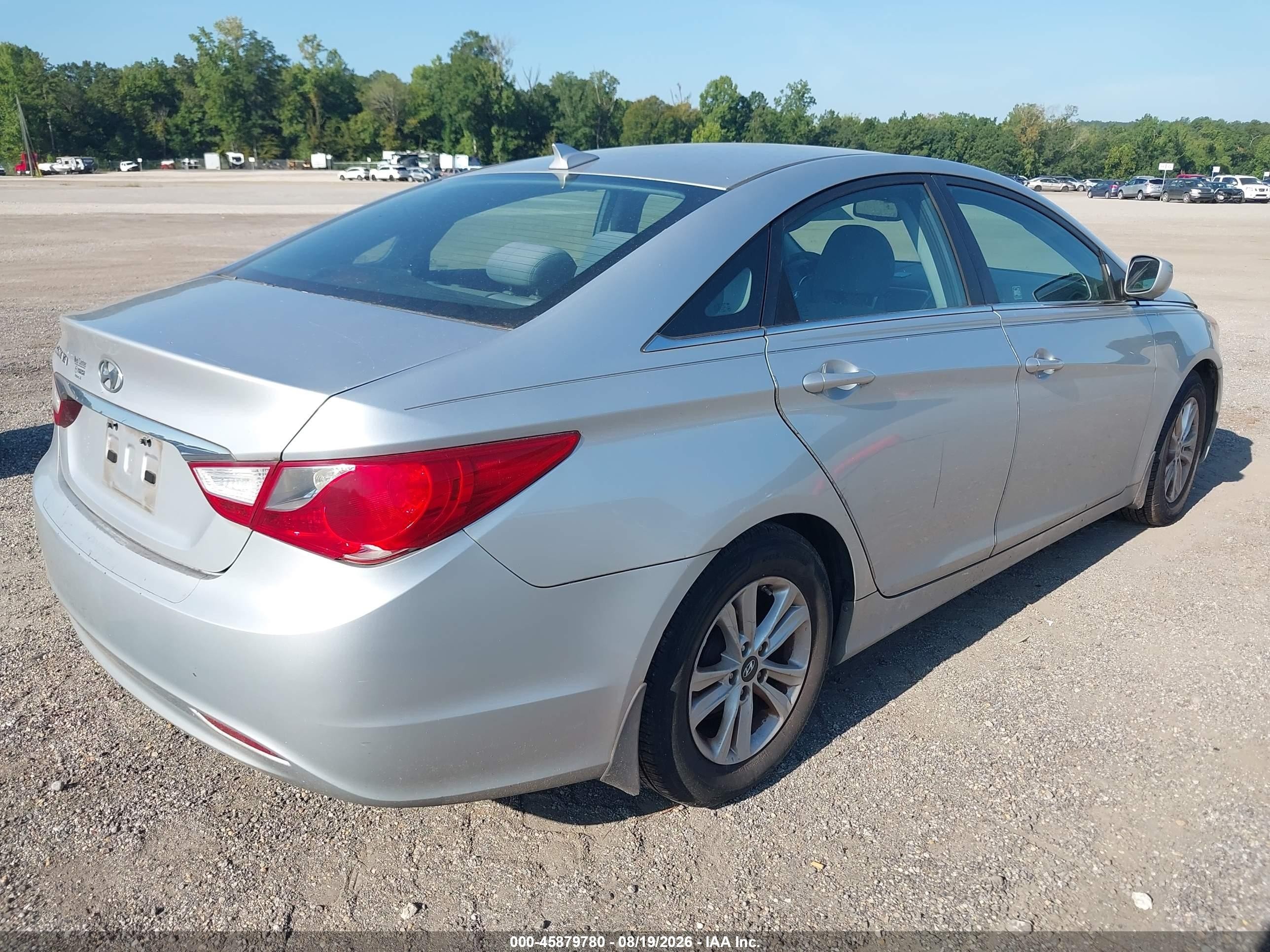 2013 Hyundai Sonata Gls Silver vin: 5NPEB4AC6DH671780