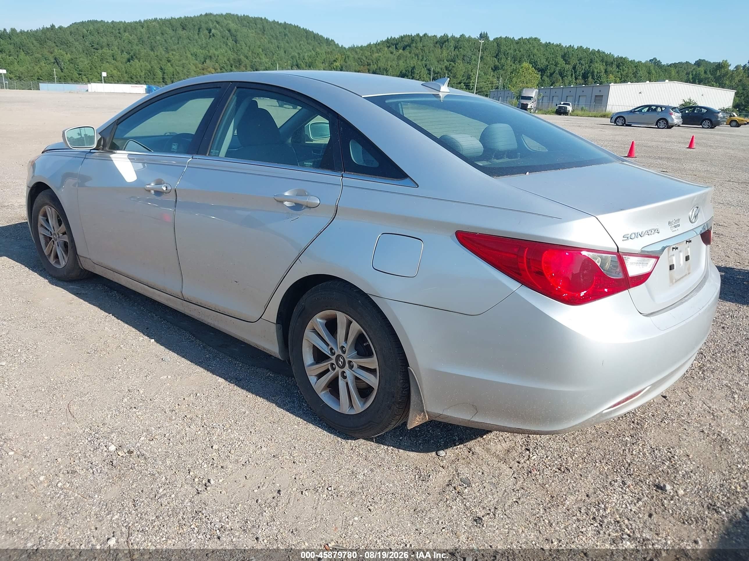2013 Hyundai Sonata Gls Silver vin: 5NPEB4AC6DH671780