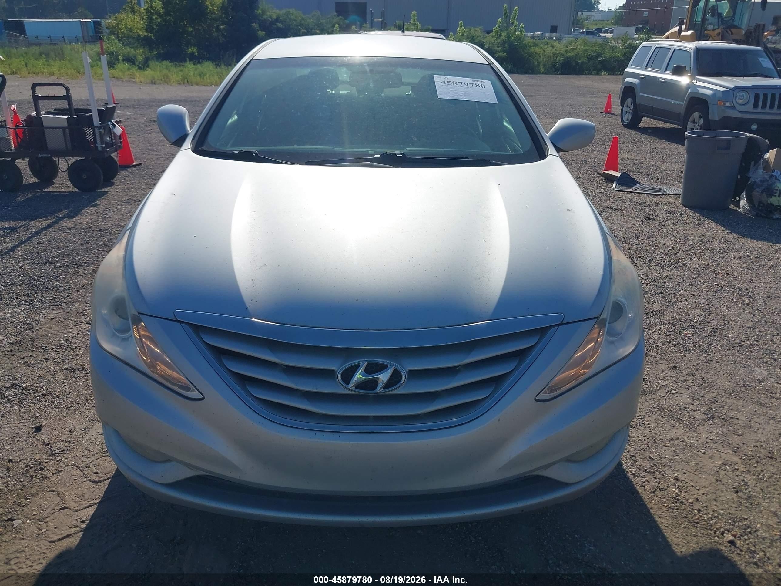 2013 Hyundai Sonata Gls Silver vin: 5NPEB4AC6DH671780