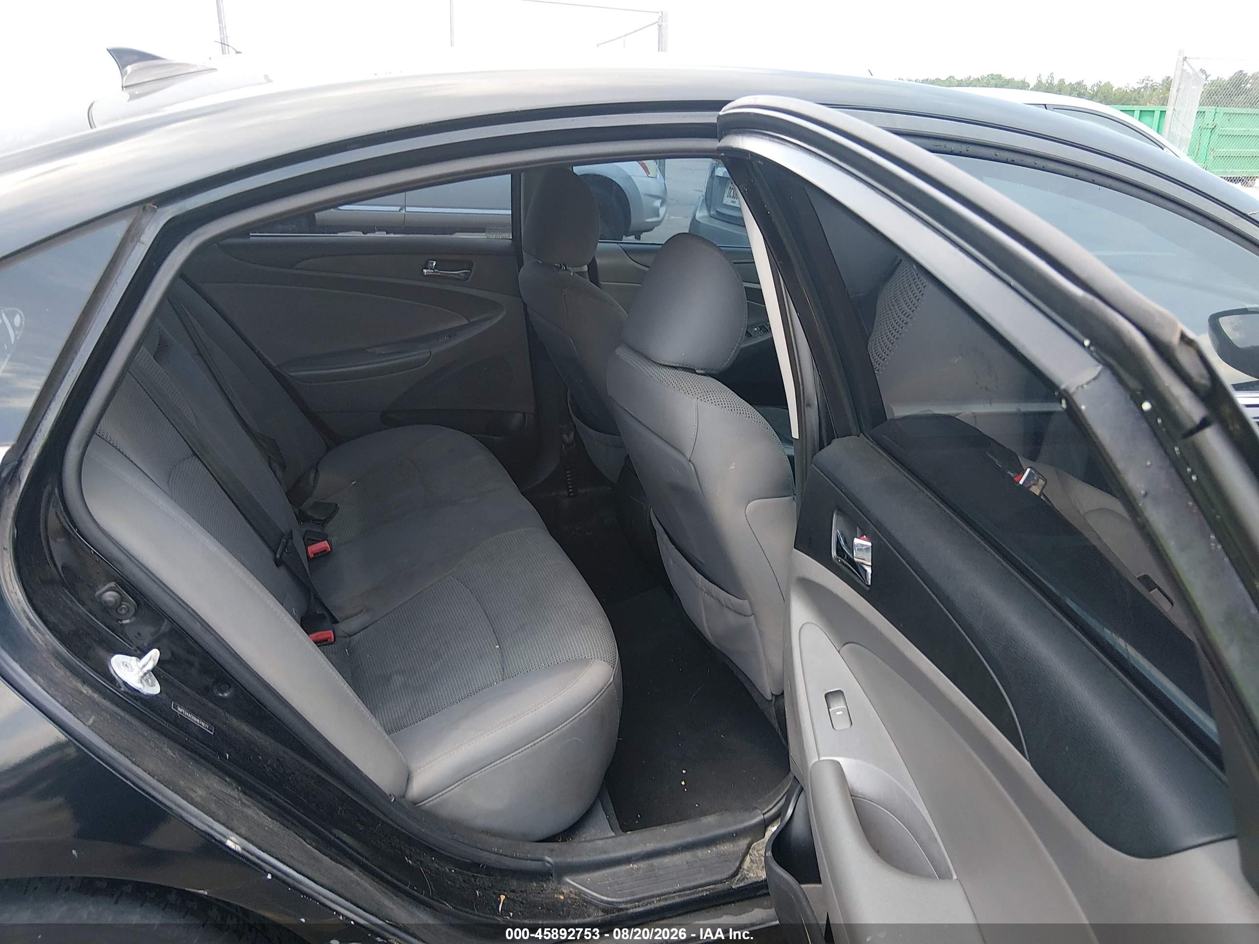2013 Hyundai Sonata Gls Black vin: 5NPEB4AC6DH674677