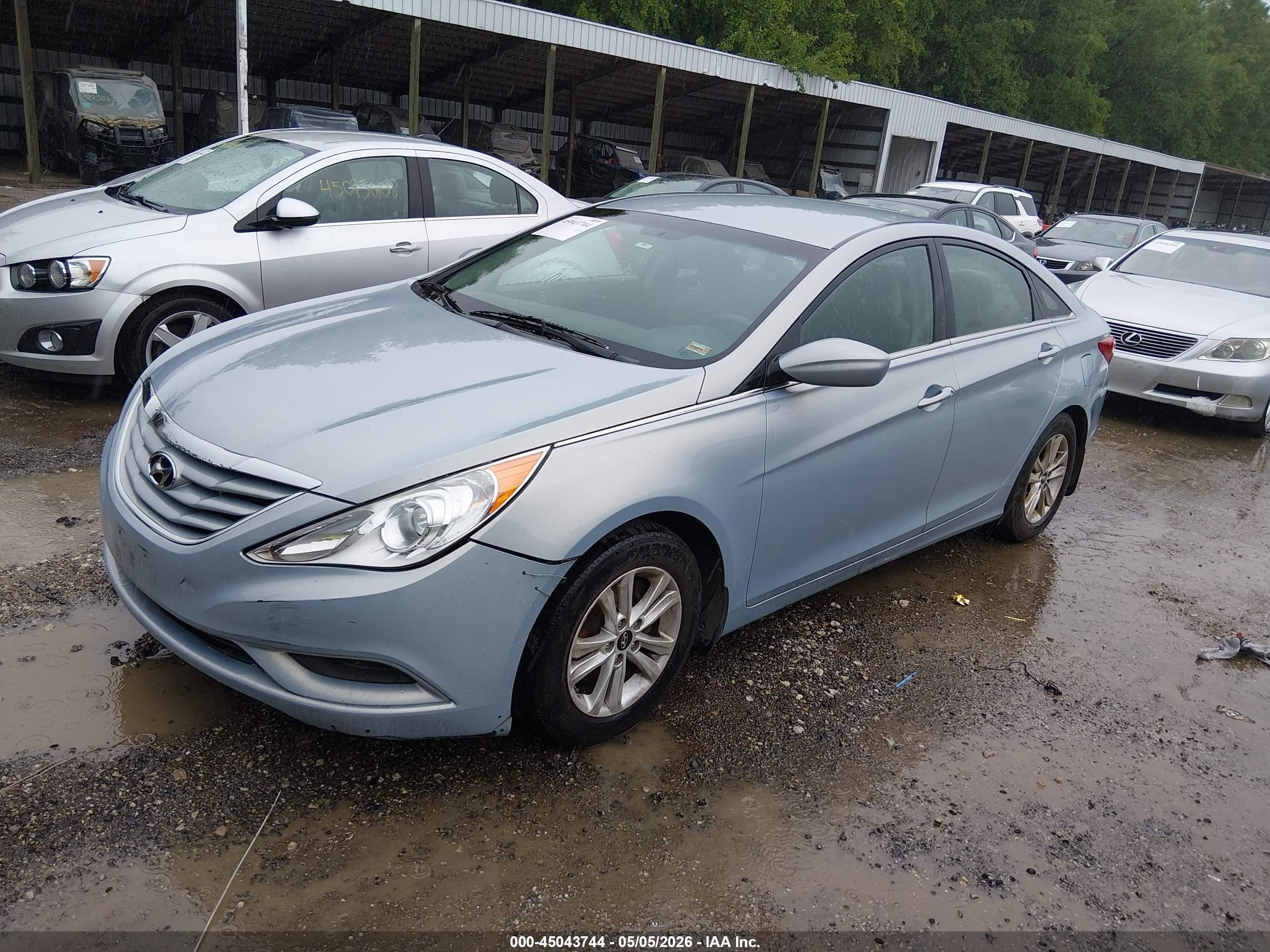 2013 Hyundai Sonata Gls Silver vin: 5NPEB4AC6DH676560