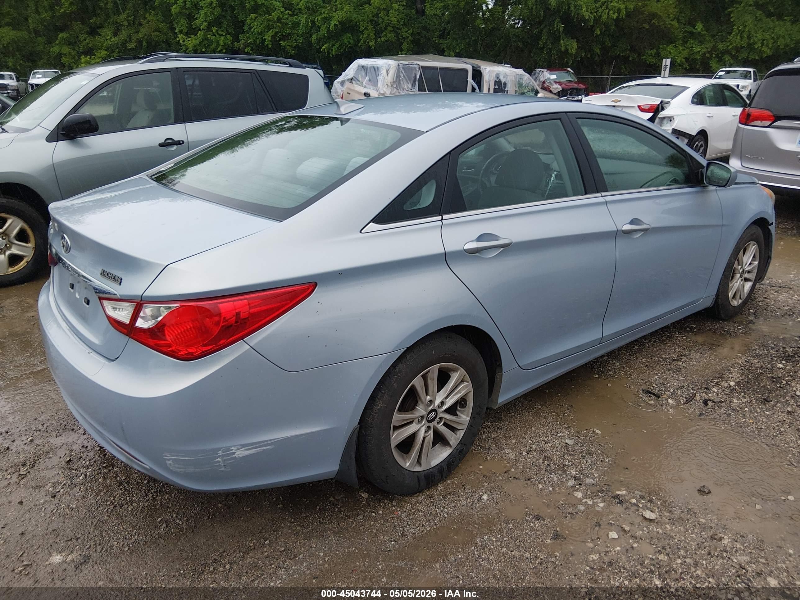2013 Hyundai Sonata Gls Silver vin: 5NPEB4AC6DH676560