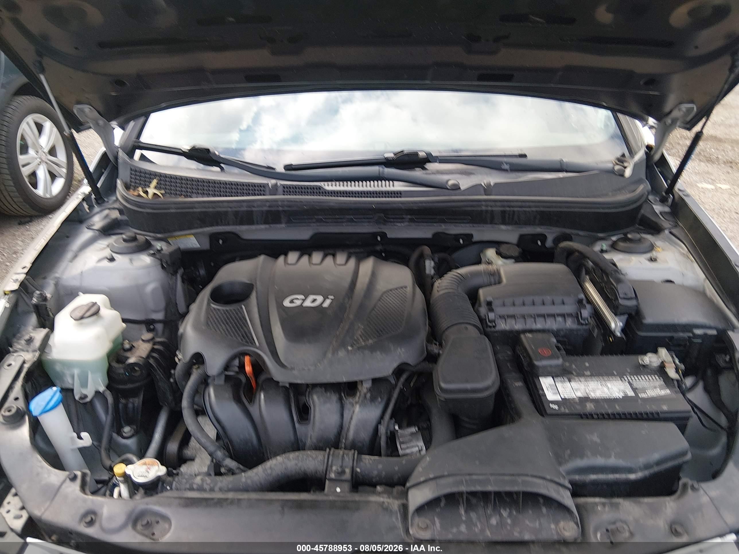 2013 Hyundai Sonata Gls Silver vin: 5NPEB4AC6DH678518