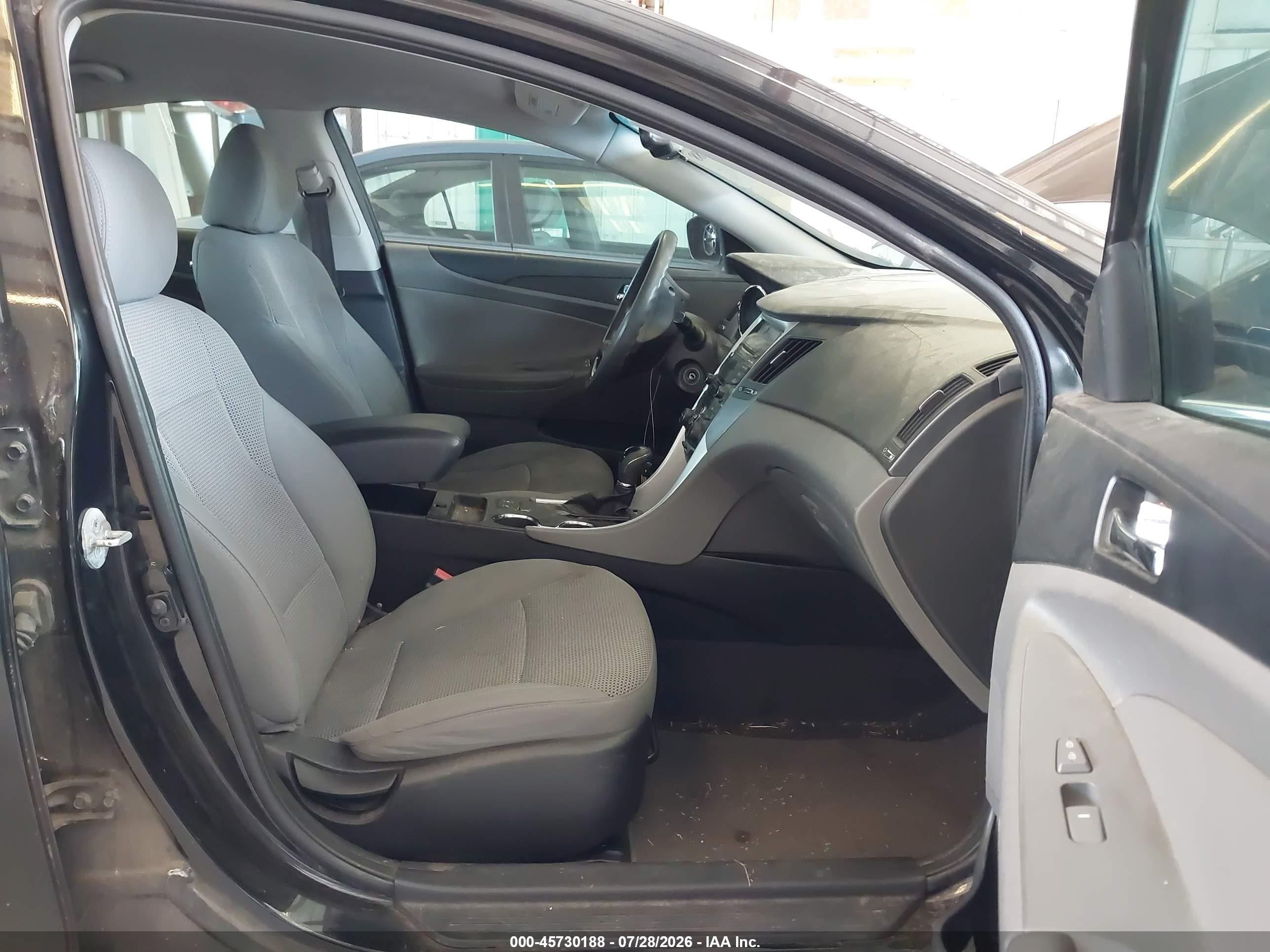 2013 Hyundai Sonata Gls Black vin: 5NPEB4AC6DH679068