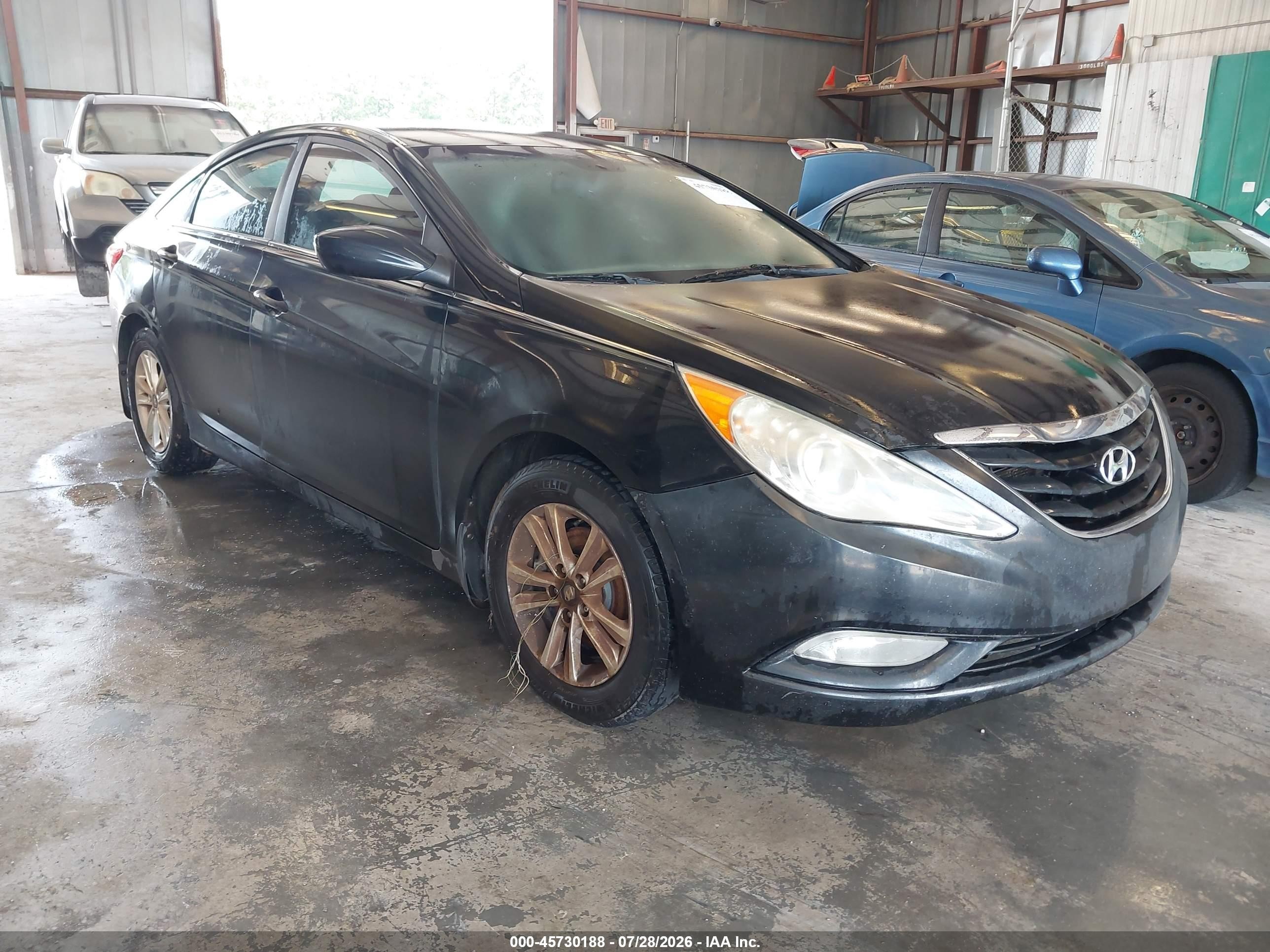 2013 Hyundai Sonata Gls Black vin: 5NPEB4AC6DH679068