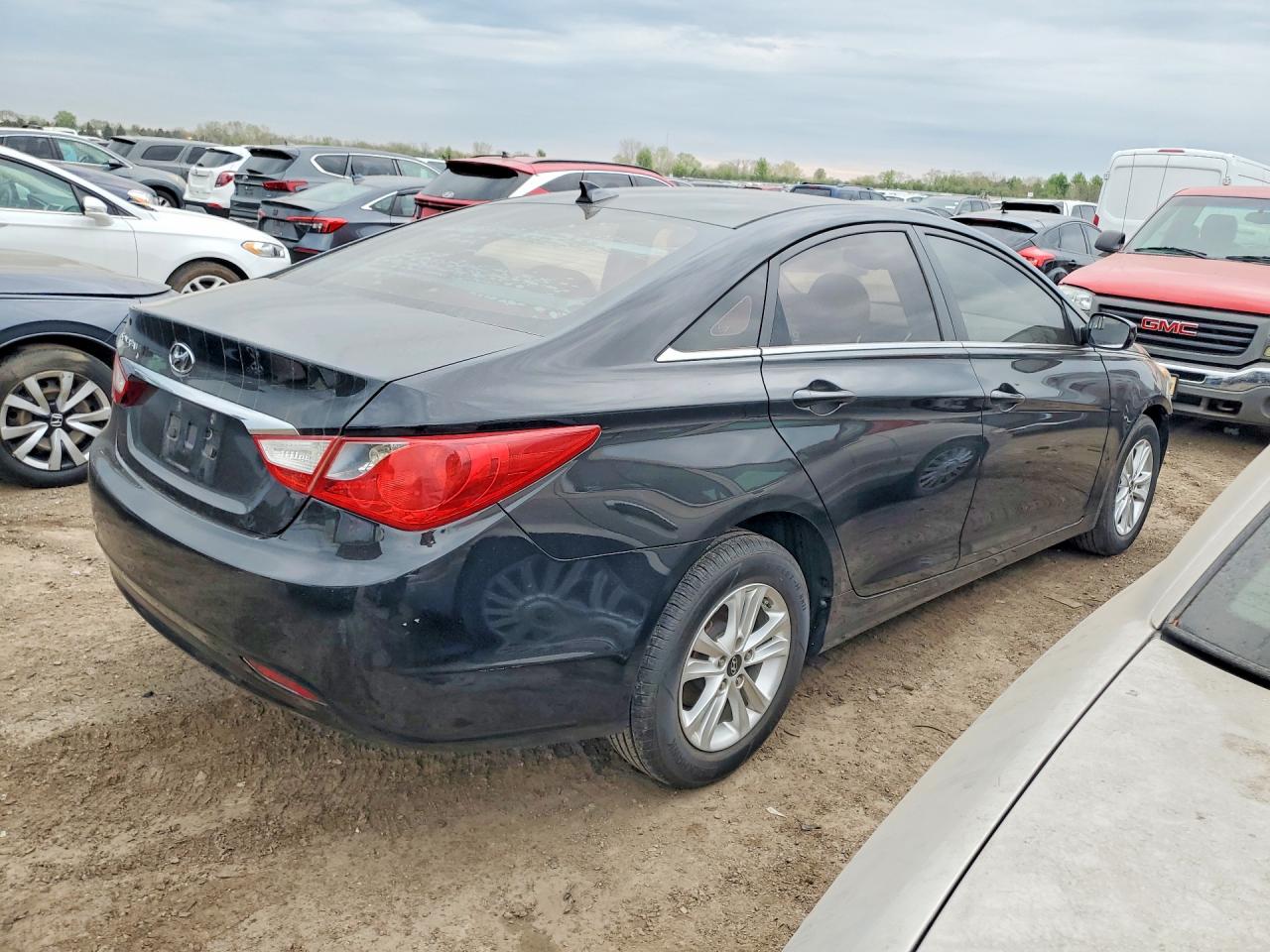 2013 Hyundai Sonata Gls Black vin: 5NPEB4AC6DH686019
