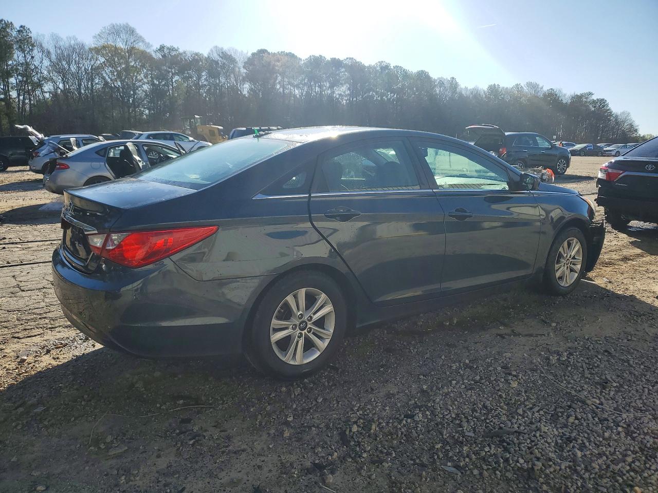 2013 Hyundai Sonata Gls Blue vin: 5NPEB4AC6DH686098