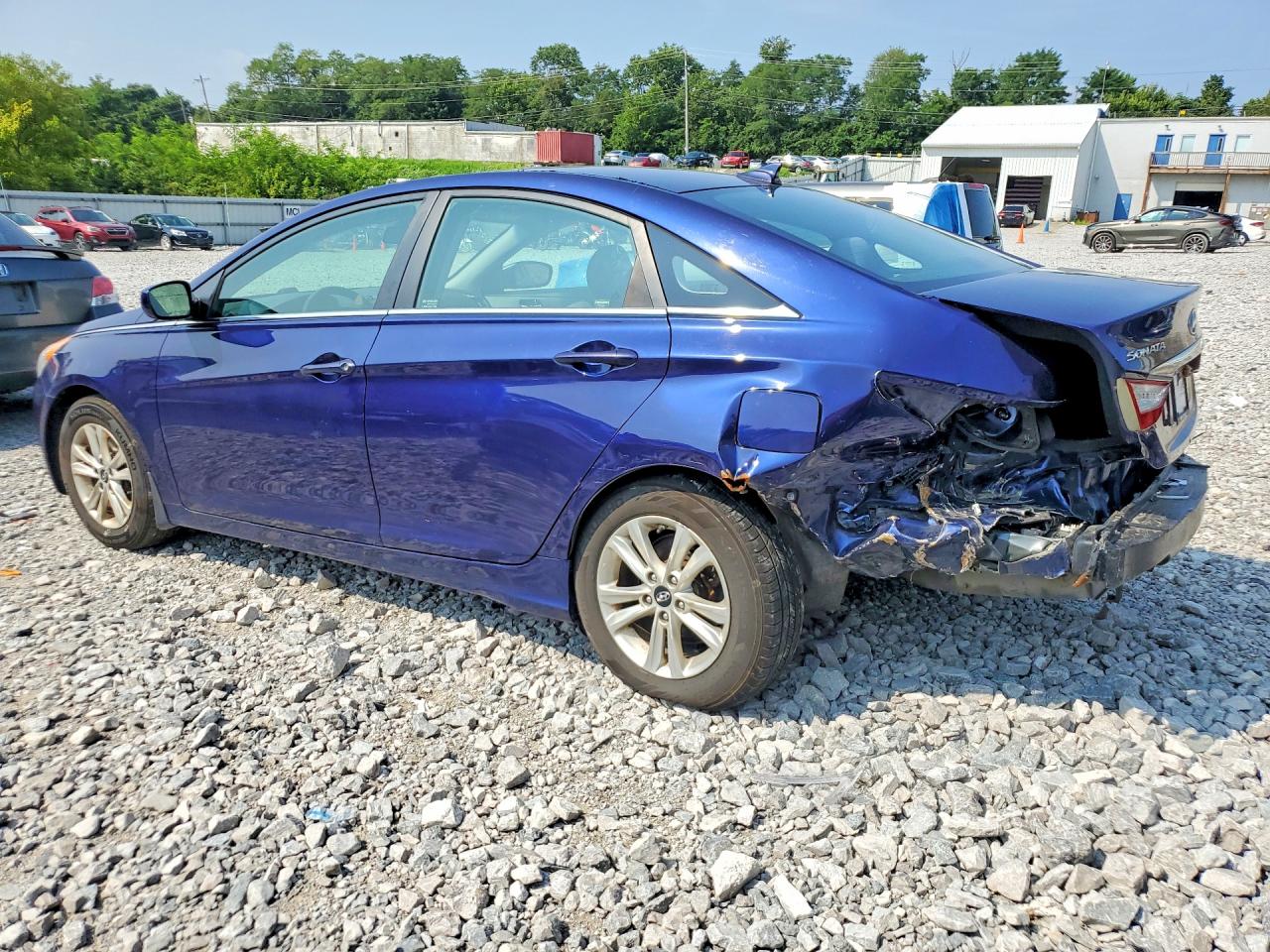 2013 Hyundai Sonata Gls Blue vin: 5NPEB4AC6DH686702