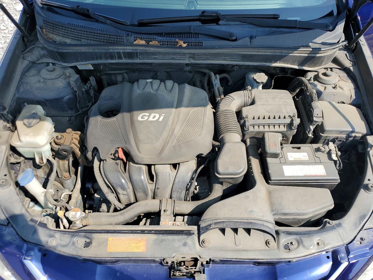 2013 Hyundai Sonata Gls Blue vin: 5NPEB4AC6DH686702