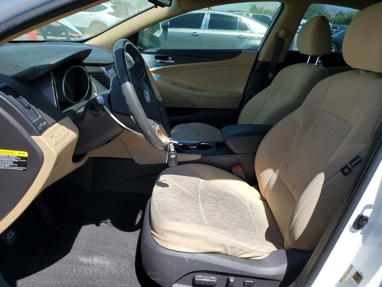 2013 Hyundai Sonata Gls White vin: 5NPEB4AC6DH699143