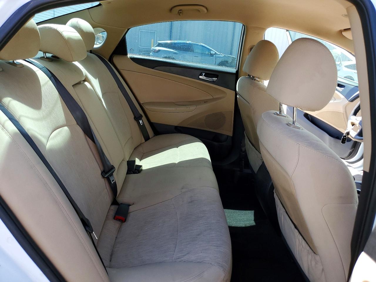 2013 Hyundai Sonata Gls White vin: 5NPEB4AC6DH699143