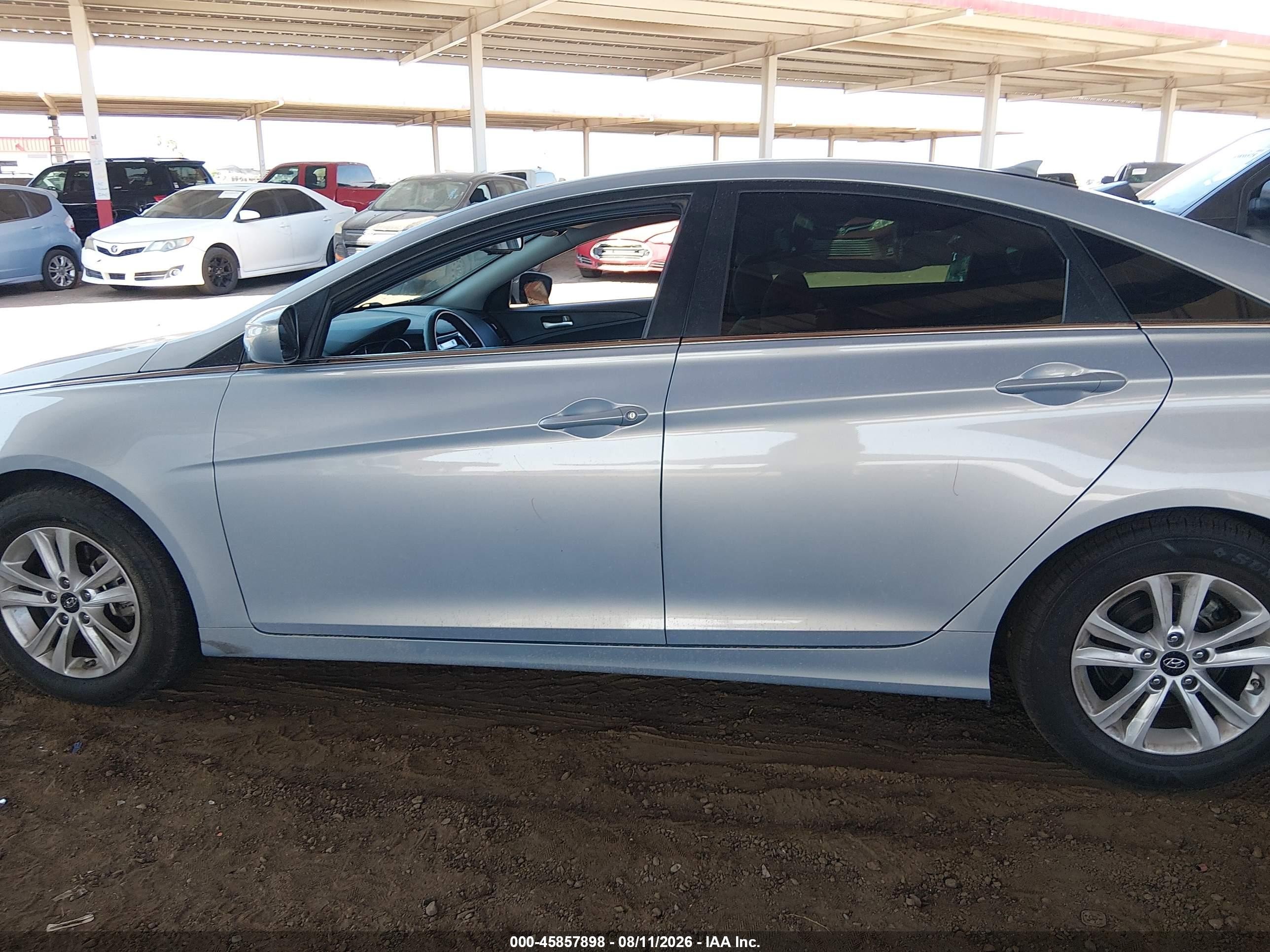 2013 Hyundai Sonata Gls Light Blue vin: 5NPEB4AC6DH699370