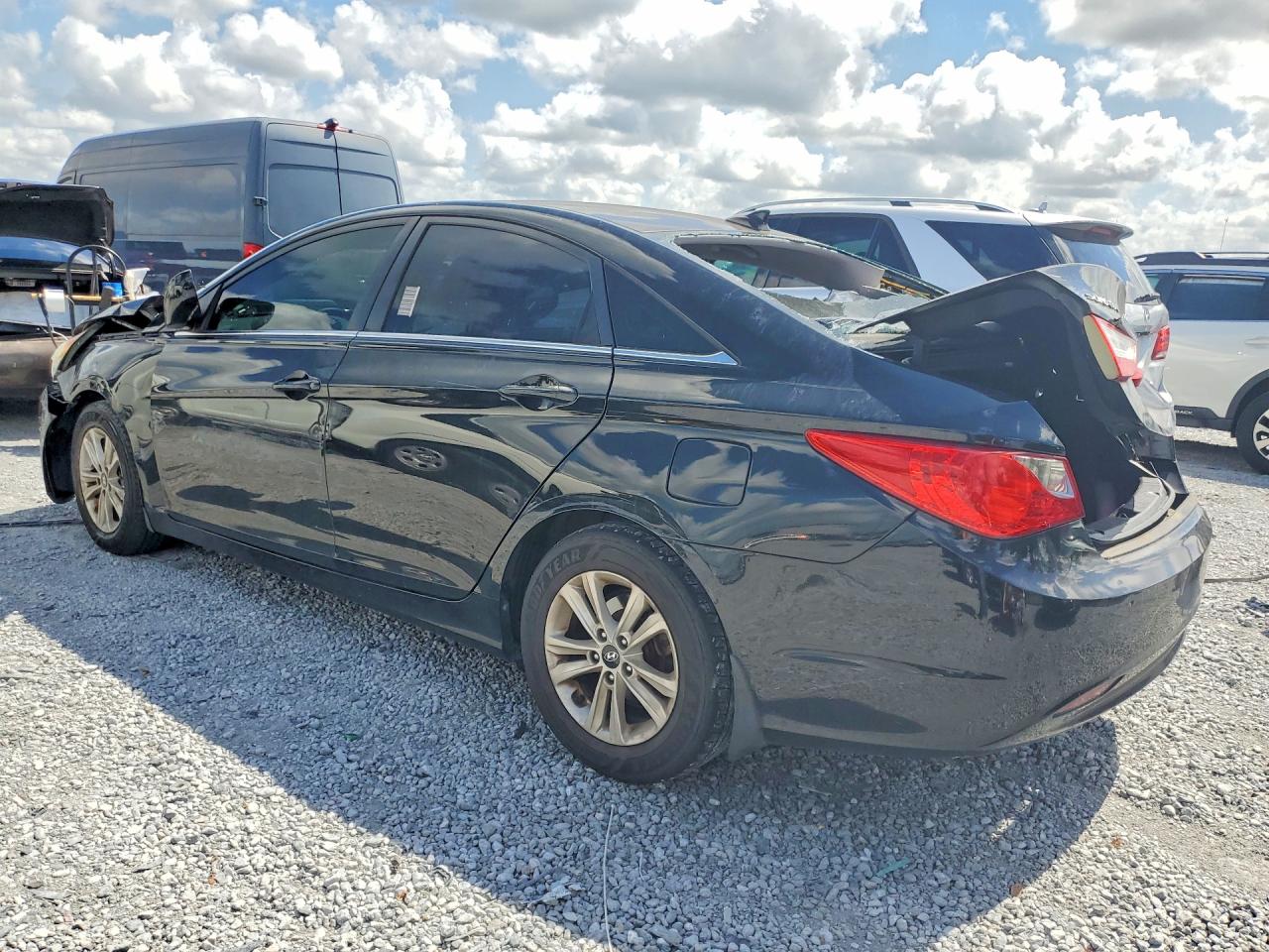 2013 Hyundai Sonata Gls Black vin: 5NPEB4AC6DH701294