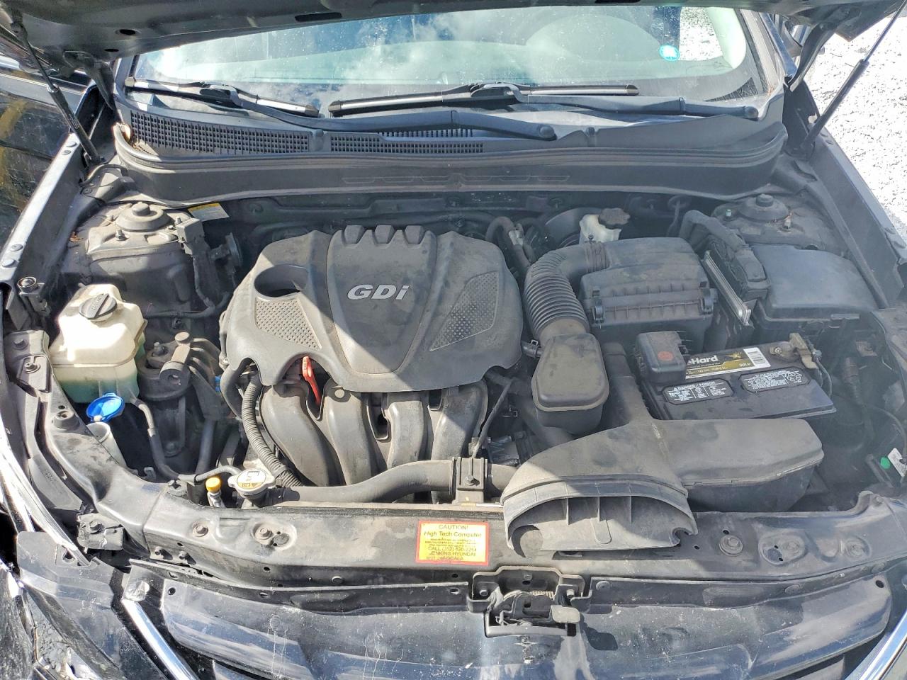 2013 Hyundai Sonata Gls Black vin: 5NPEB4AC6DH701294